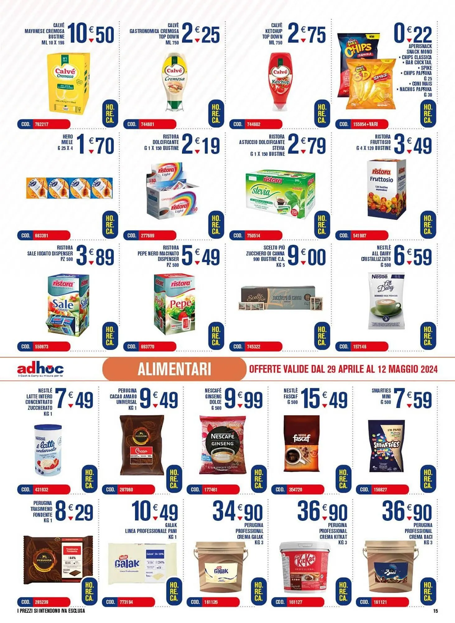 Volantino Adhoc da 29 aprile a 12 maggio di 2024 - Pagina del volantino 15