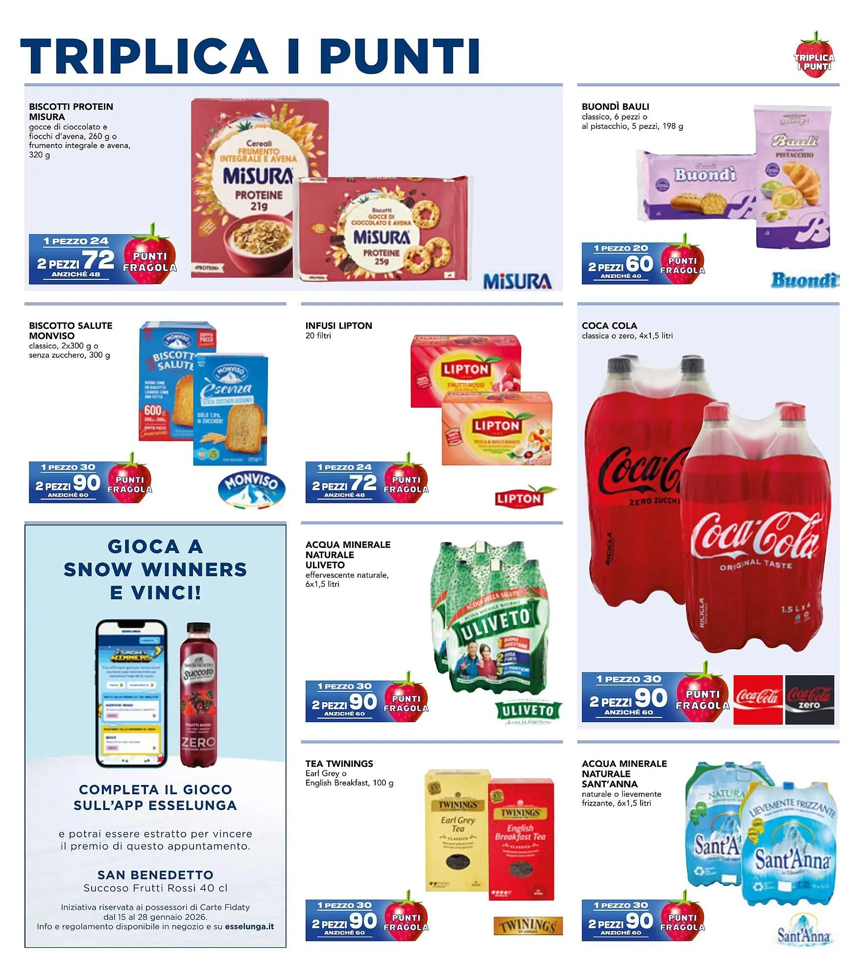 Volantino Esselunga da 15 gennaio a 11 marzo di 2026 - Pagina del volantino 9
