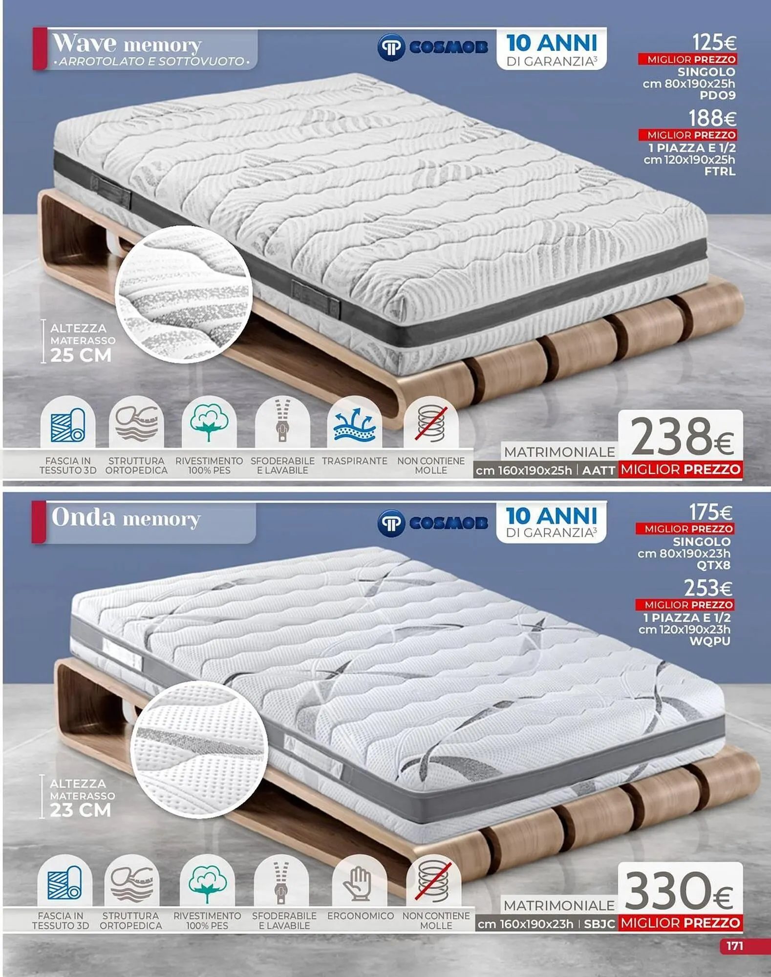 volantino Mondo Convenienza da 1 settembre a 31 dicembre di 2025 - Pagina del volantino 173