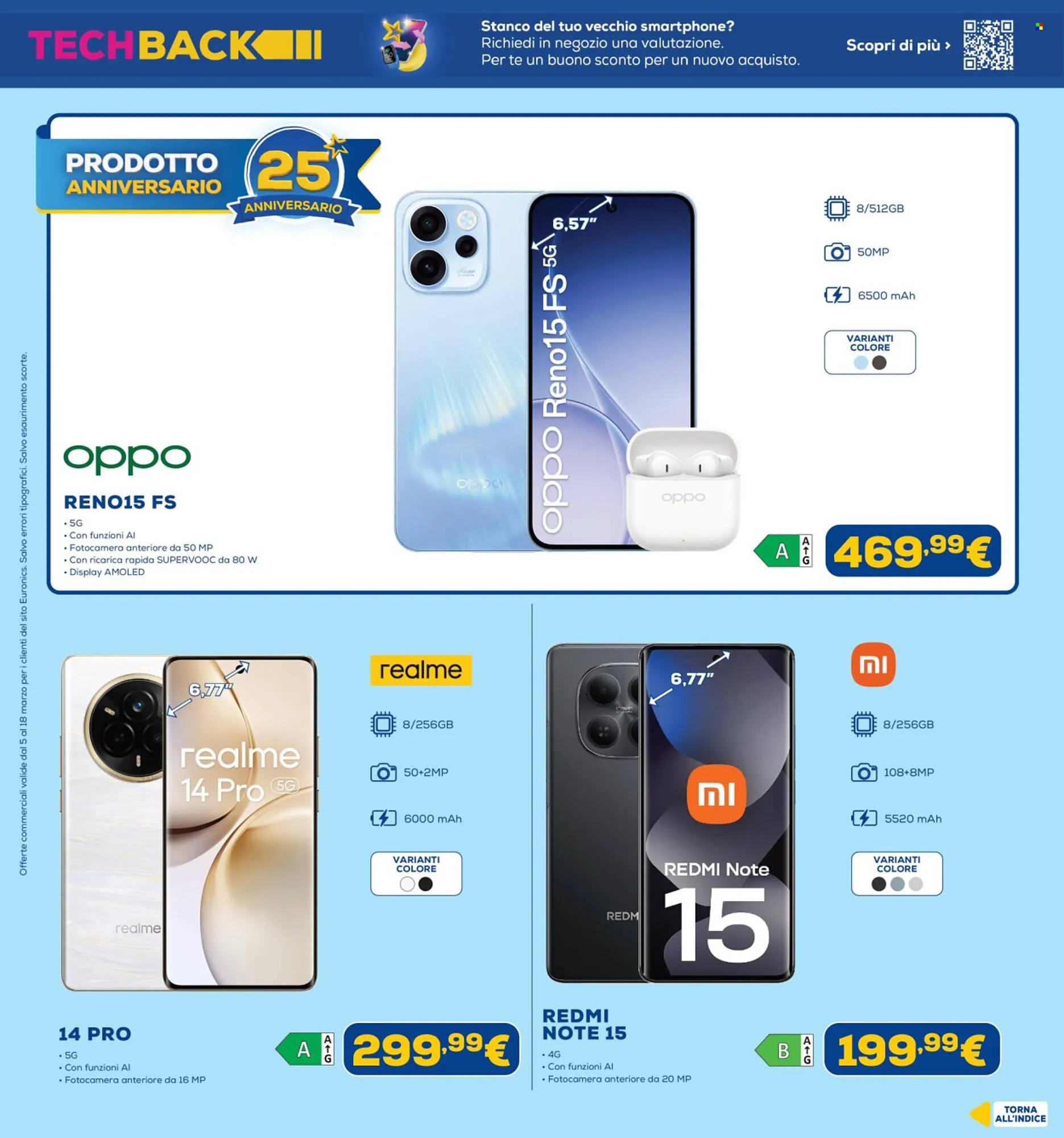 Volantino Euronics da 5 marzo a 18 marzo di 2026 - Pagina del volantino 18