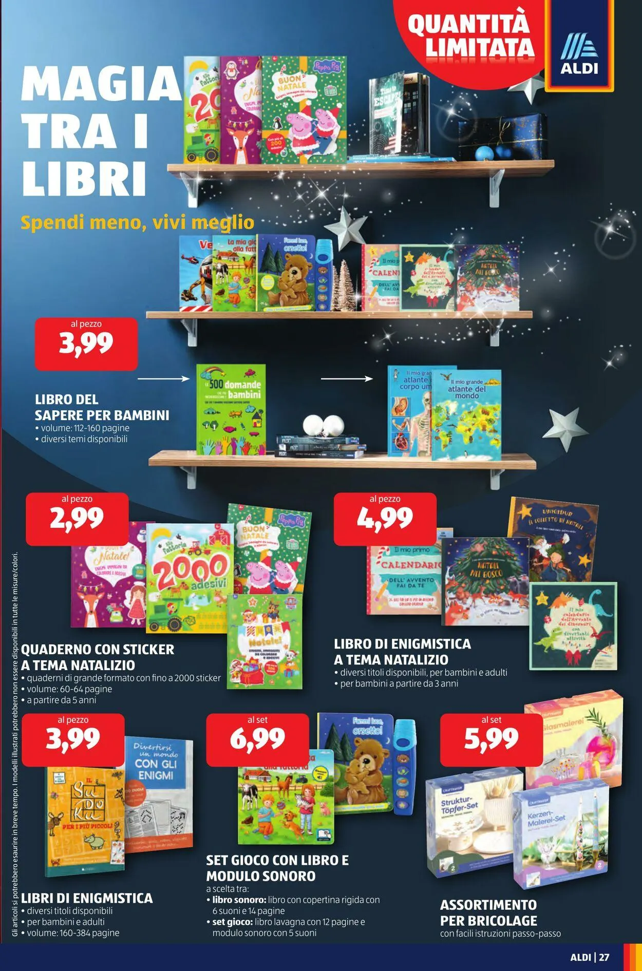 Aldi Volantino attuale da 1 dicembre a 7 dicembre di 2025 - Pagina del volantino 27