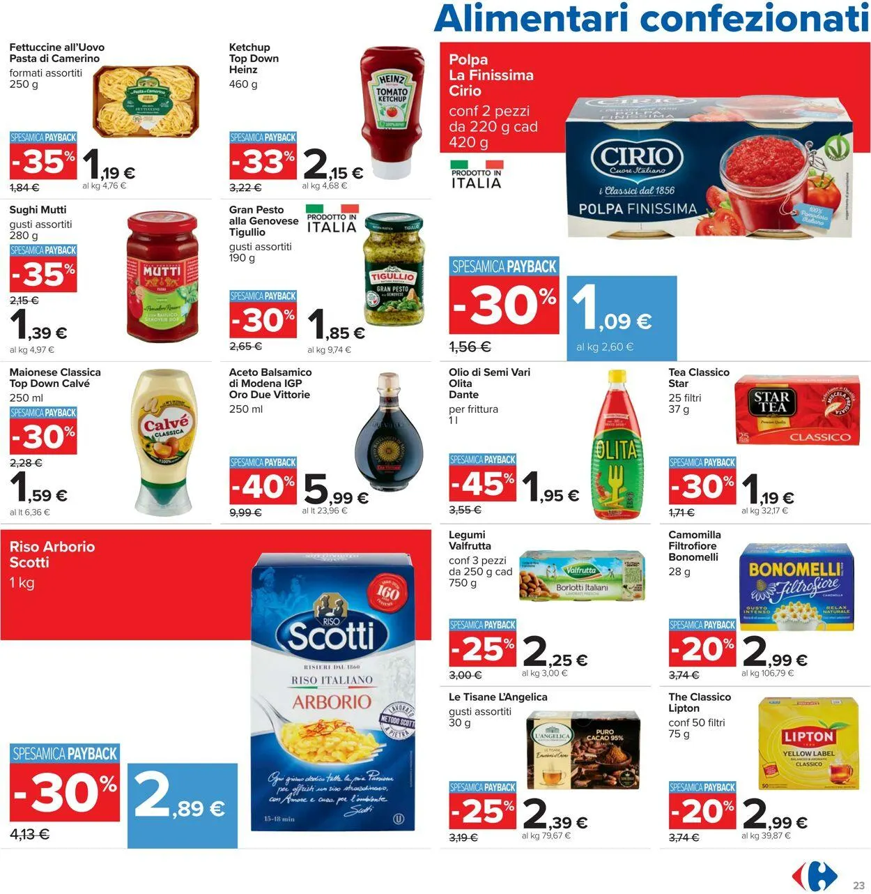 Carrefour Volantino attuale da 7 novembre a 16 novembre di 2025 - Pagina del volantino 23