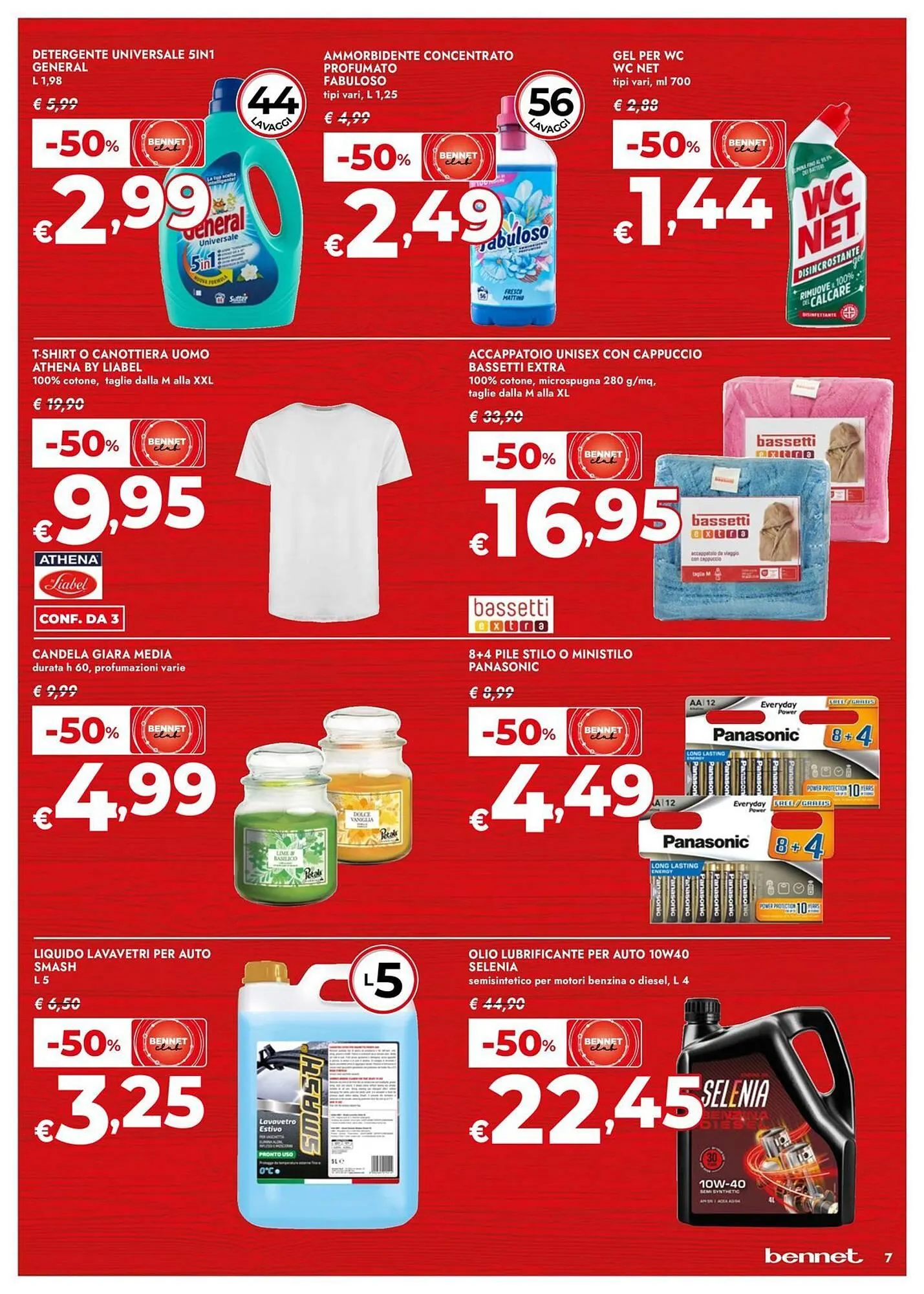 Volantino Bennet da 27 marzo a 9 aprile di 2025 - Pagina del volantino 7