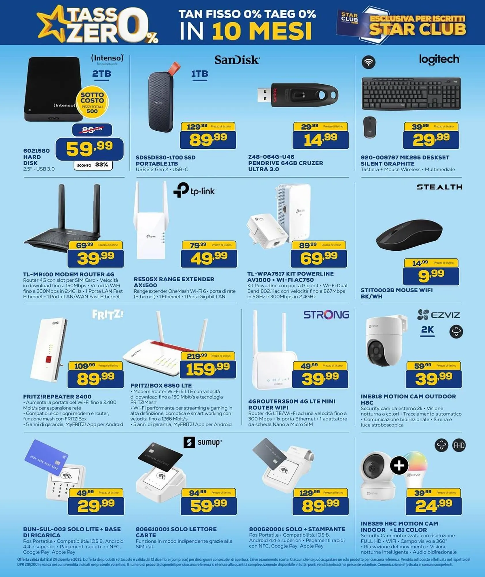 Volantino Euronics da 12 dicembre a 24 dicembre di 2025 - Pagina del volantino 12