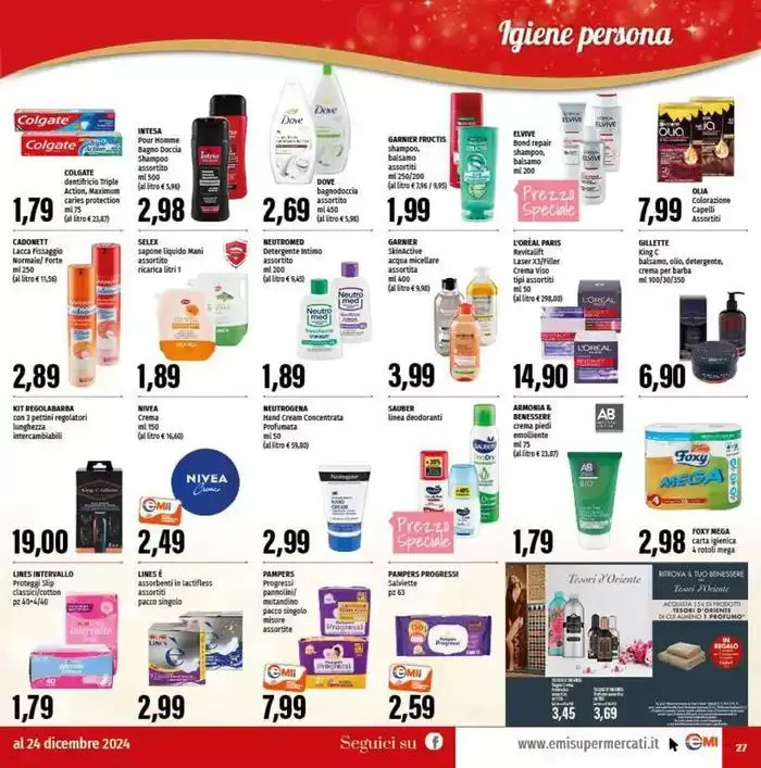 Il gusto delle feste da 20 dicembre a 24 dicembre di 2024 - Pagina del volantino 27