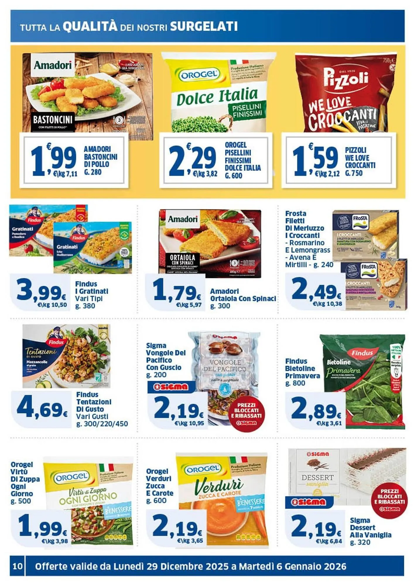 Volantino Ok Sigma da 30 dicembre a 6 gennaio di 2026 - Pagina del volantino 10
