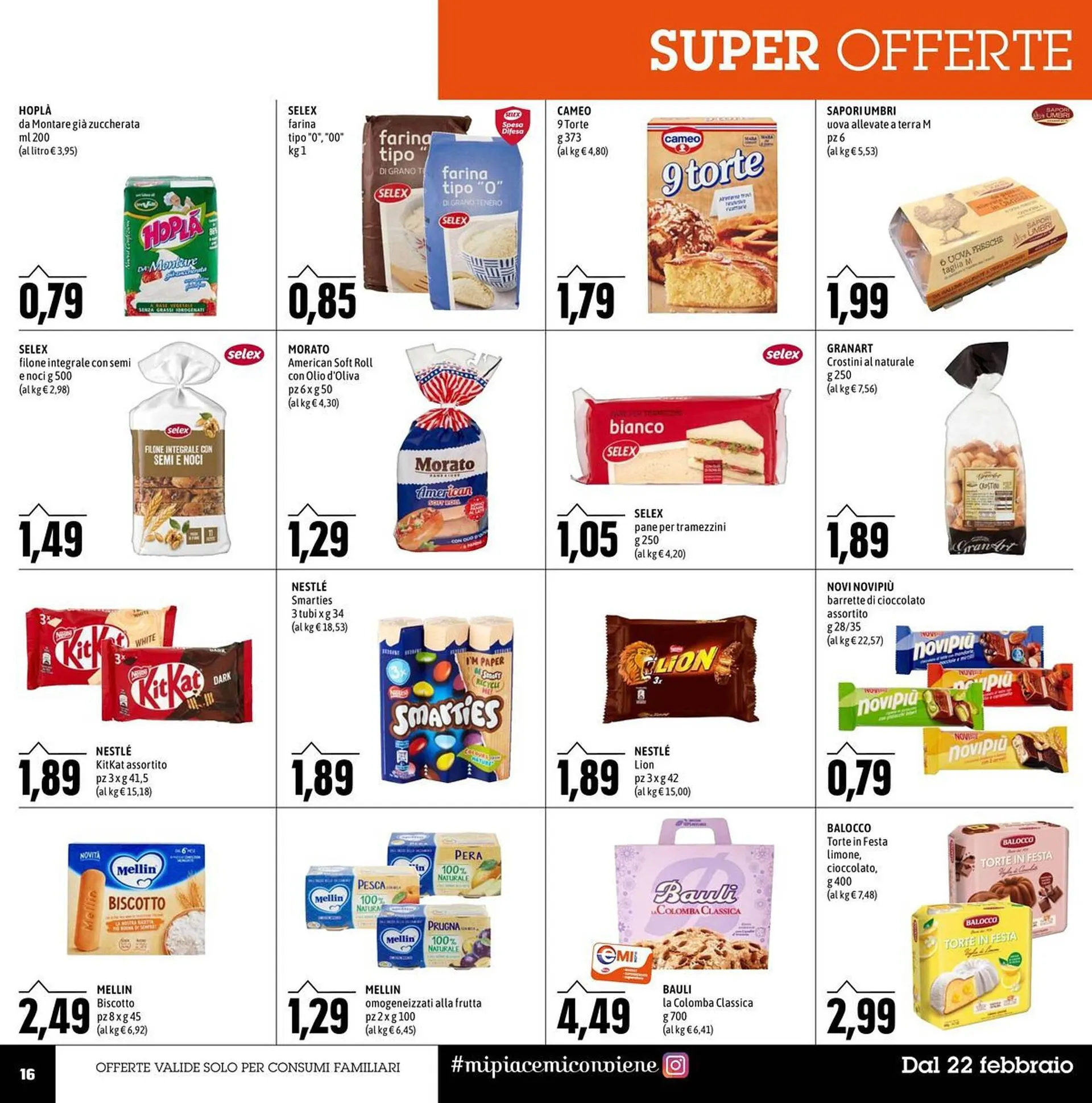 Volantino Emi Supermercati da 22 febbraio a 6 marzo di 2024 - Pagina del volantino 16