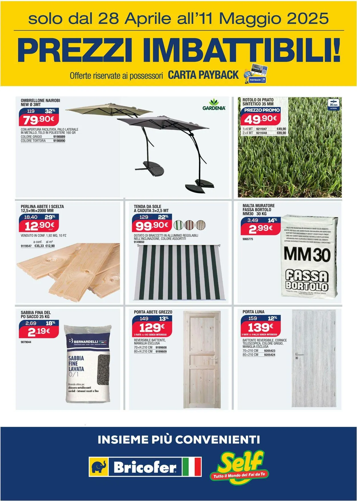 Bricofer - Modica Volantino attuale da 28 maggio a 11 giugno di 2025 - Pagina del volantino 2