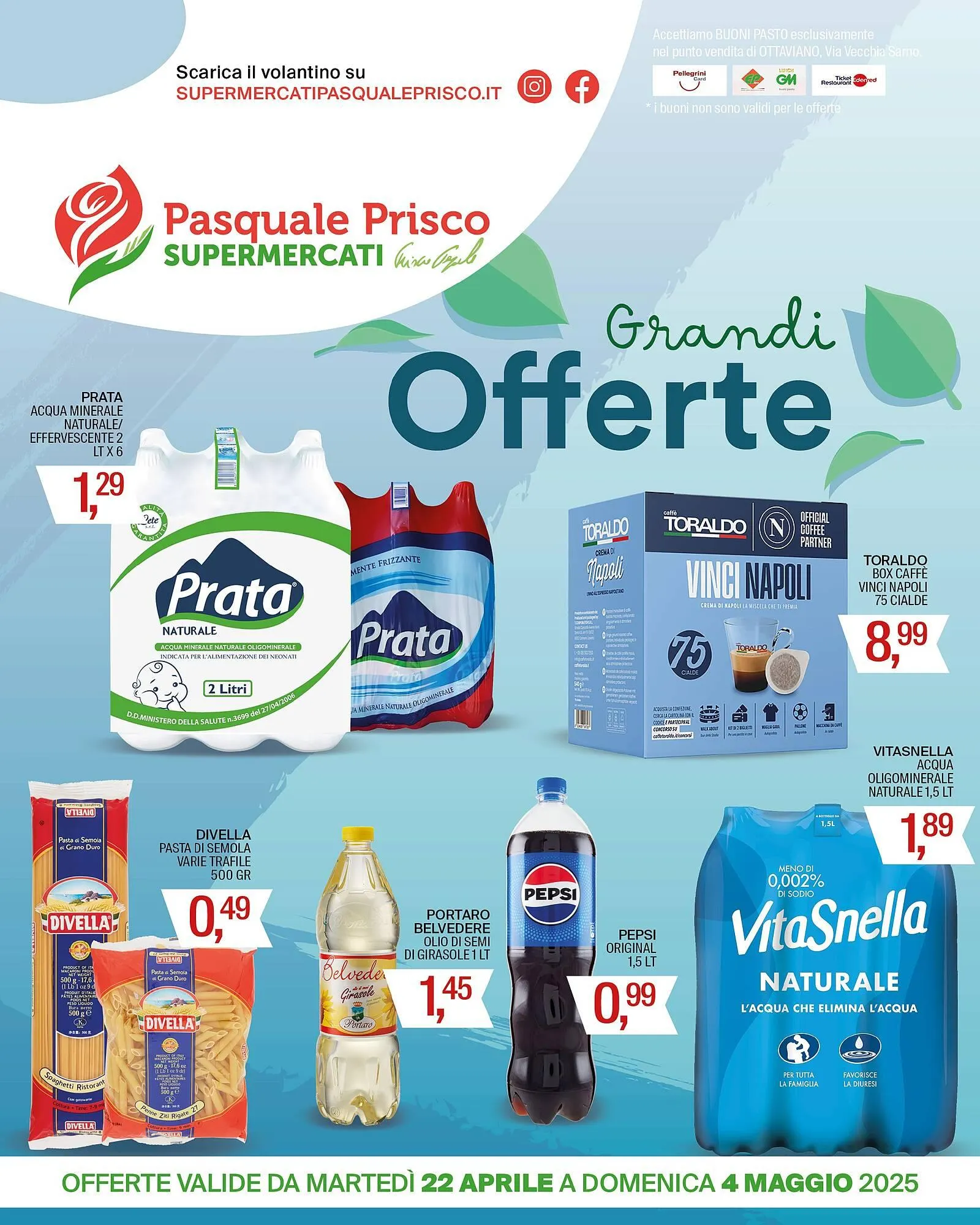 Volantino Supermercati Pasquale Prisco - 1