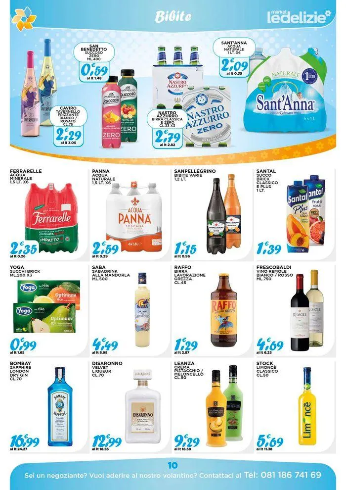 Offerte rinfrescanti  da 9 luglio a 21 luglio di 2024 - Pagina del volantino 10