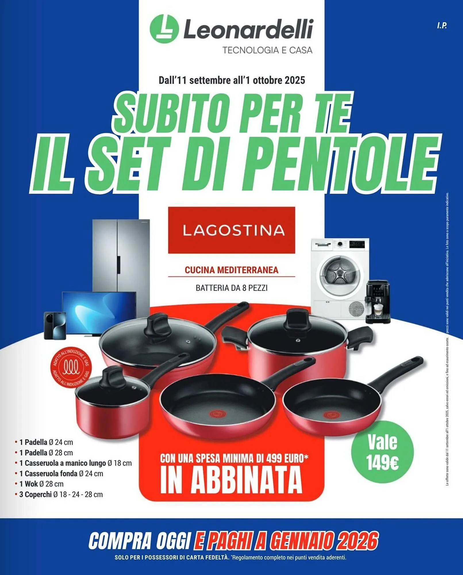 Volantino Leonardelli da 15 settembre a 1 ottobre di 2025 - Pagina del volantino 1
