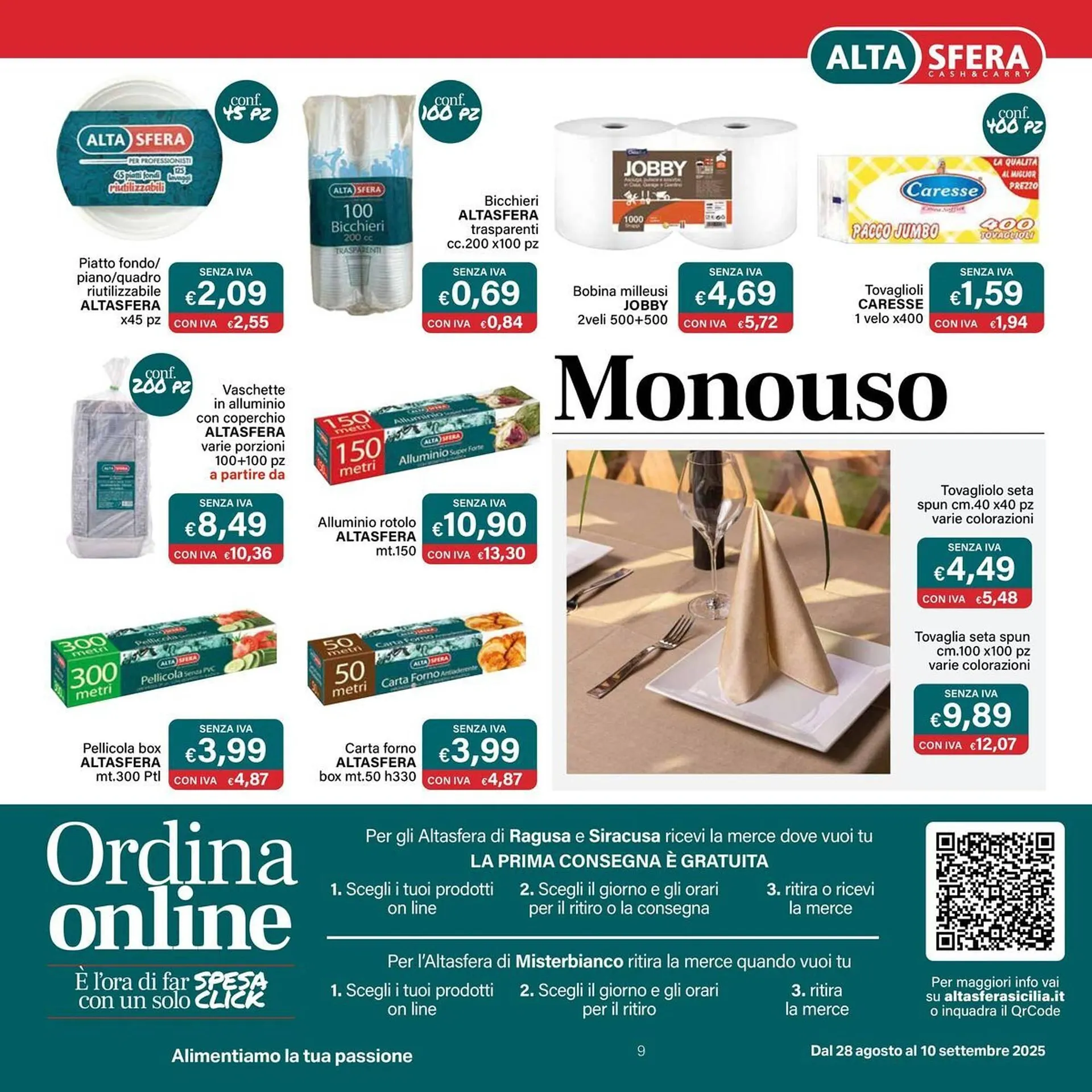 Volantino Altasfera da 28 agosto a 10 settembre di 2025 - Pagina del volantino 9
