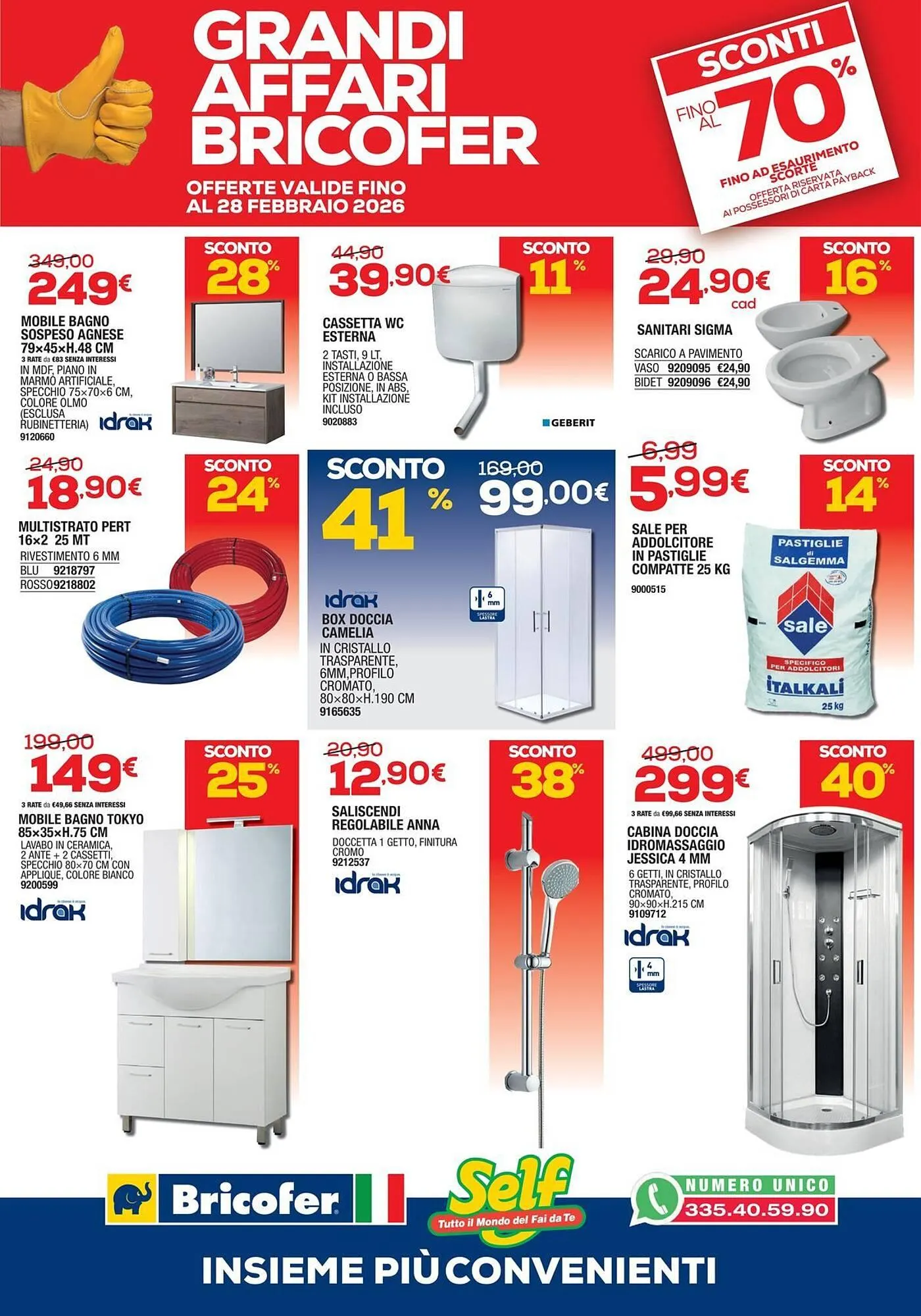 Volantino Bricofer da 27 gennaio a 28 febbraio di 2026 - Pagina del volantino 2