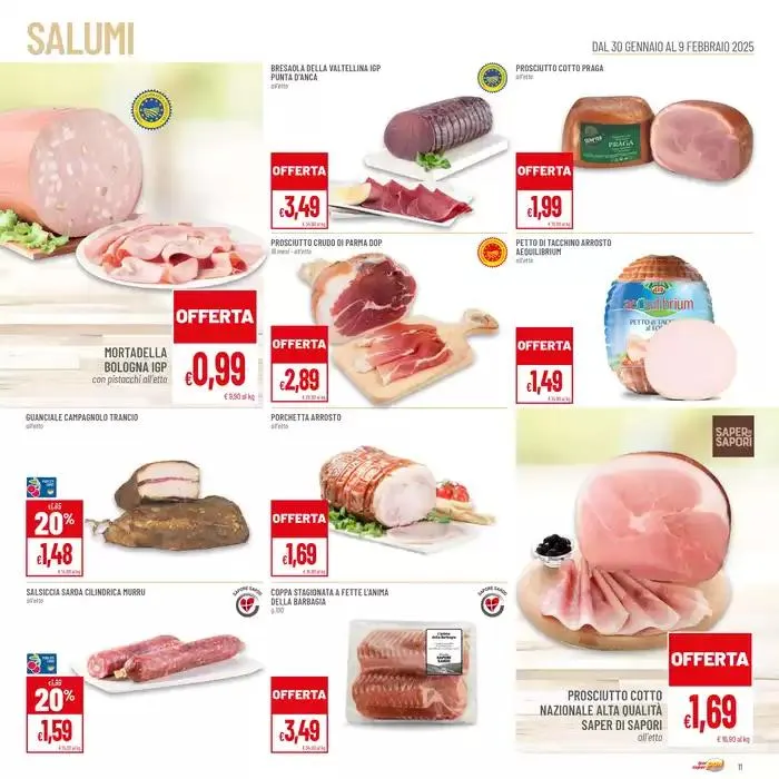 Grandi marche sconti fino al 50% da 30 gennaio a 9 febbraio di 2025 - Pagina del volantino 11