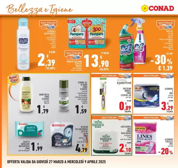 Sconti fino al 50% da 27 marzo a 9 aprile di 2025 - Pagina del volantino 18