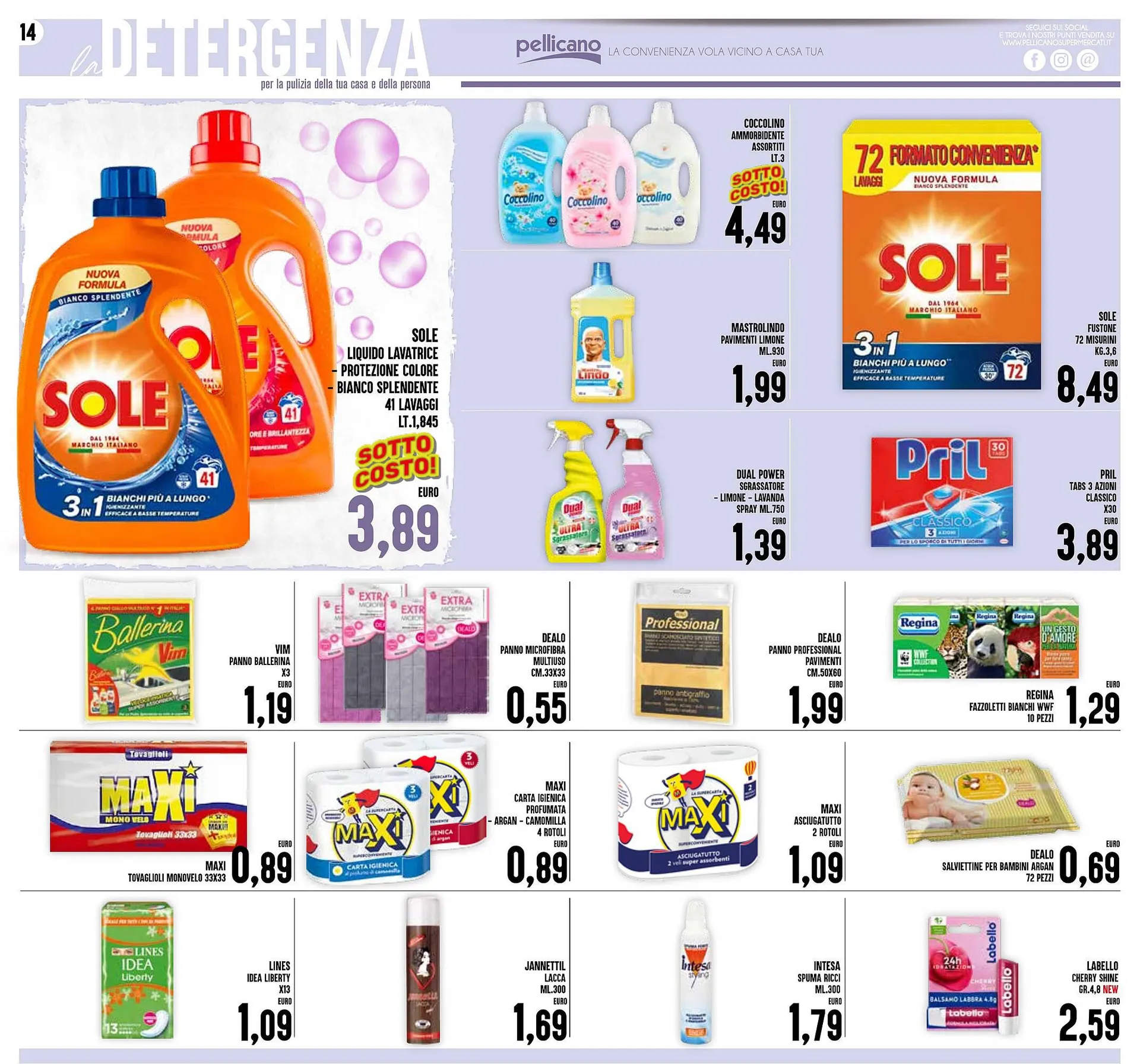 Volantino Iper Pellicano da 7 marzo a 20 marzo di 2024 - Pagina del volantino 14