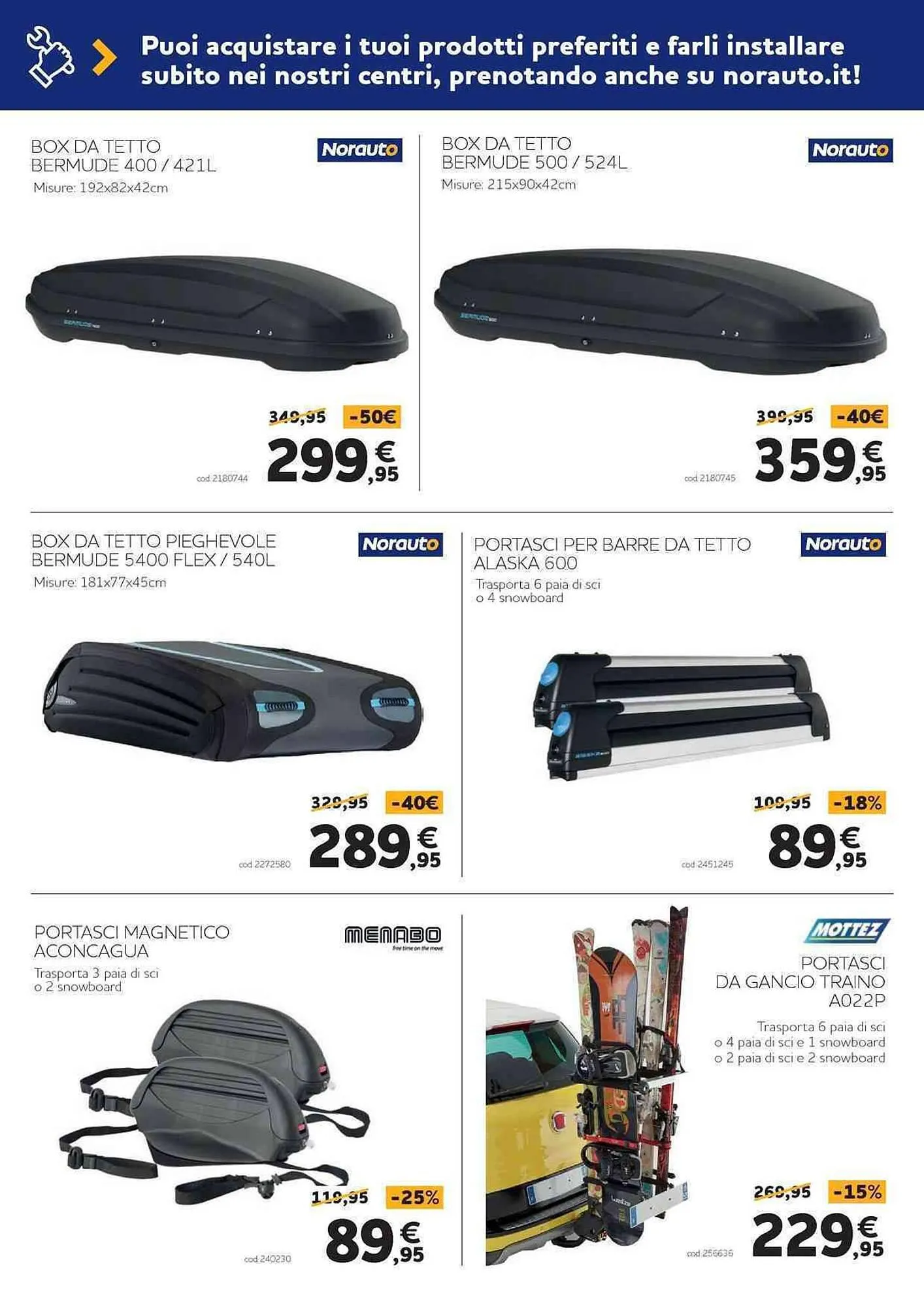 Volantino Norauto da 1 dicembre a 3 gennaio di 2024 - Pagina del volantino 6