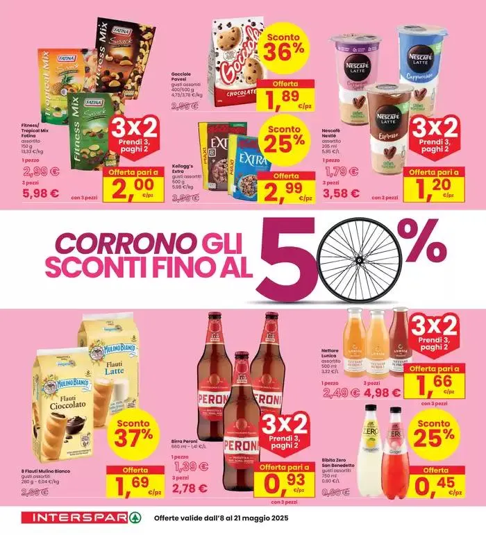 Corrono gli sconti fino al 50% da 8 maggio a 21 maggio di 2025 - Pagina del volantino 4
