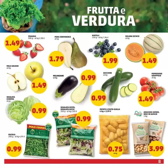 Nuova apertura da 29 aprile a 7 maggio di 2025 - Pagina del volantino 8