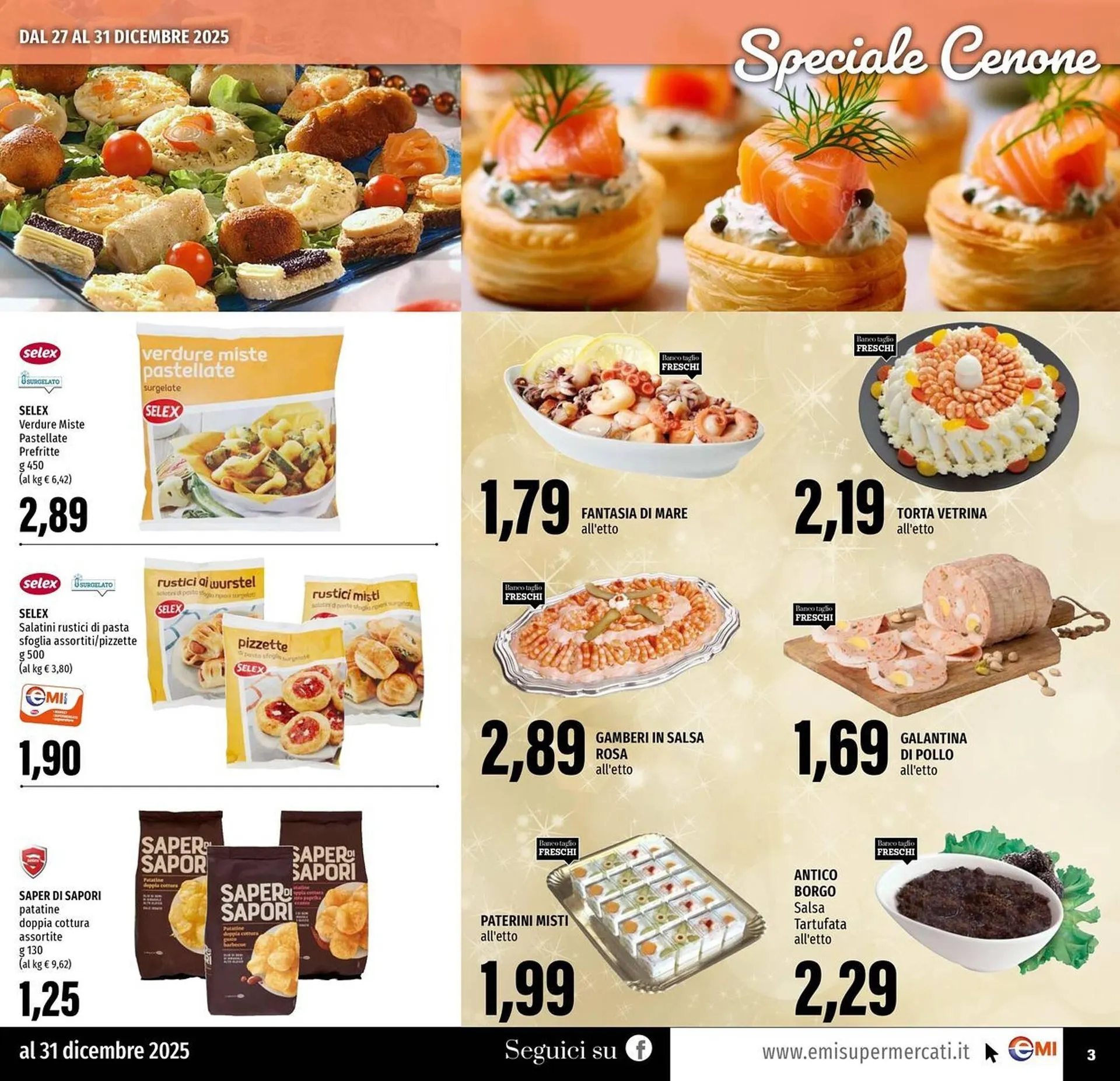 Volantino Emi Supermercati da 27 dicembre a 7 gennaio di 2026 - Pagina del volantino 3