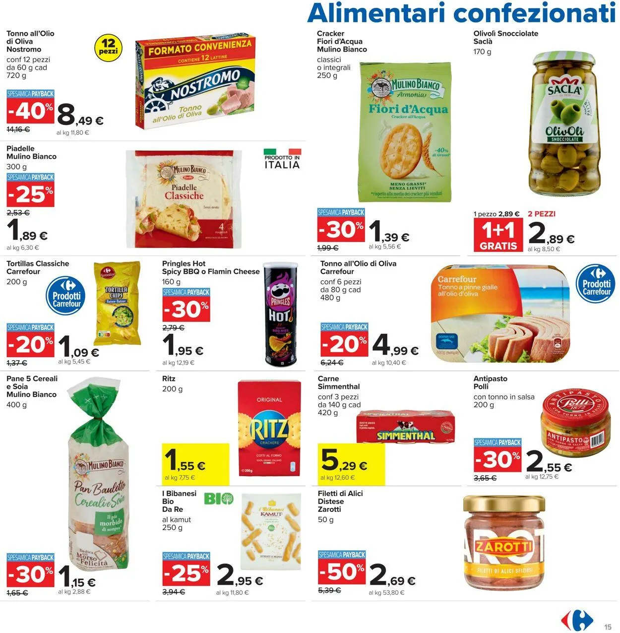 Carrefour Volantino attuale da 21 agosto a 4 settembre di 2025 - Pagina del volantino 15