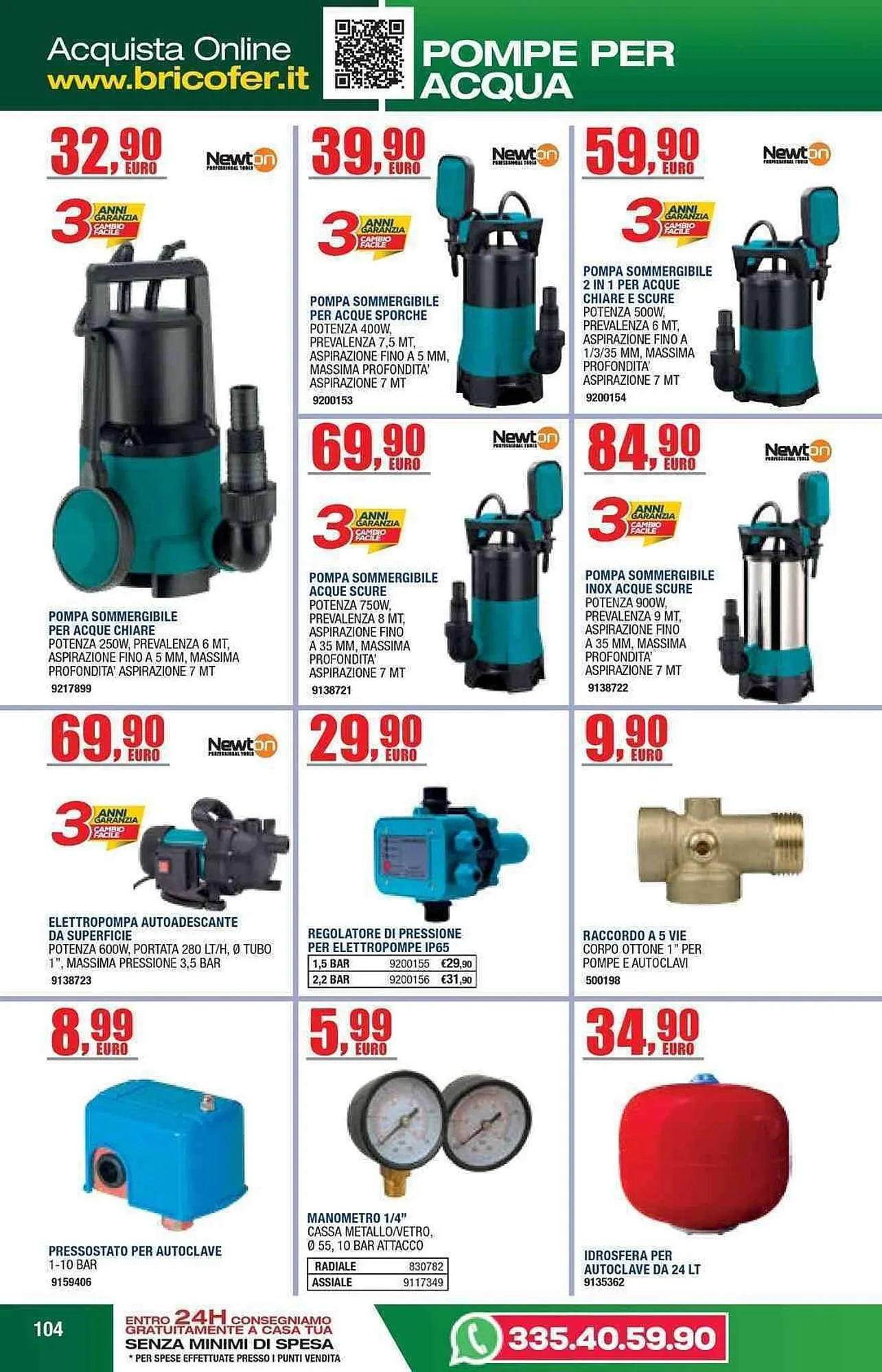 Volantino Bricofer da 24 marzo a 31 agosto di 2026 - Pagina del volantino 104