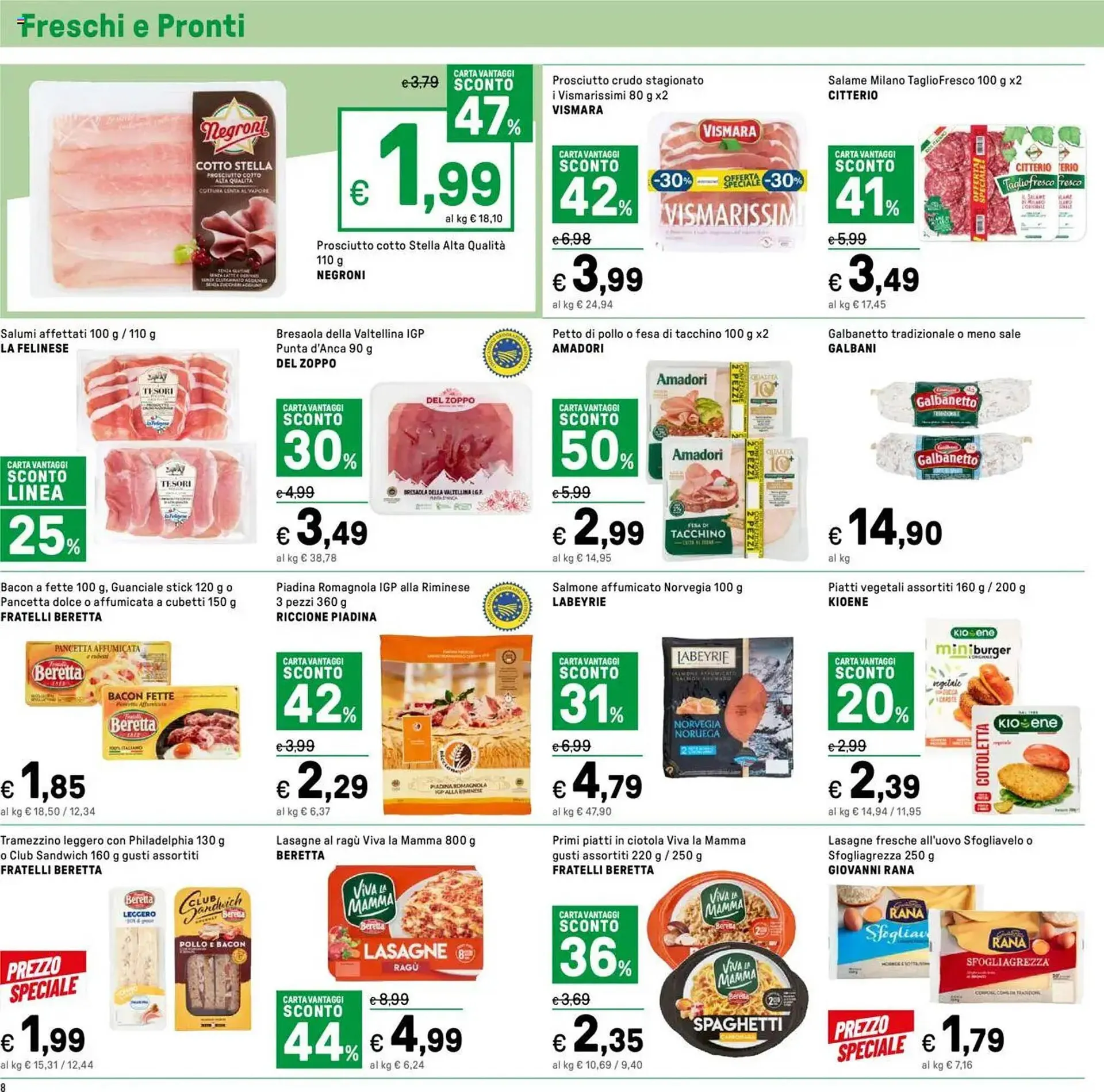 Volantino Iper La Grande da 3 gennaio a 12 gennaio di 2025 - Pagina del volantino 8