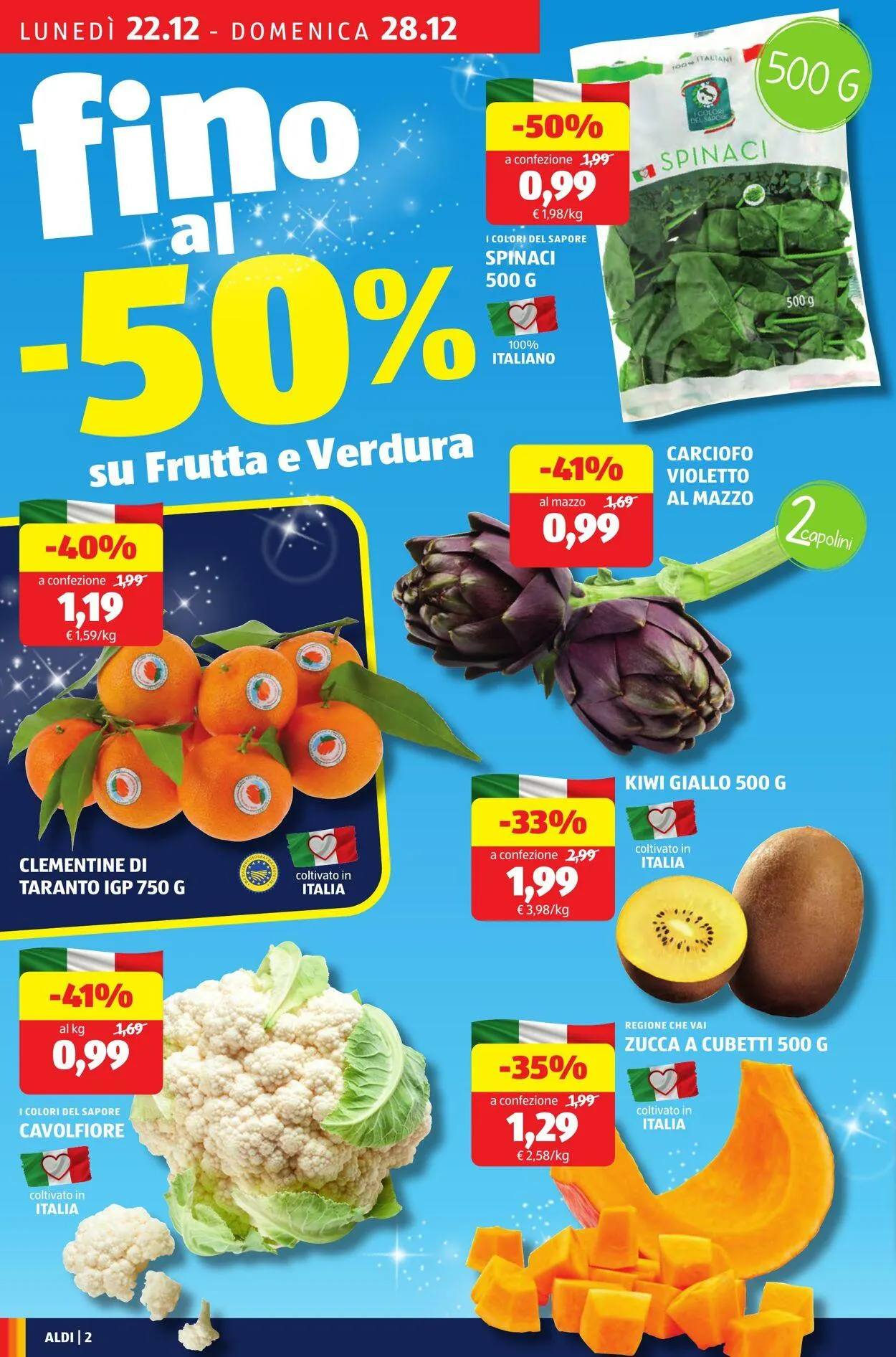 Aldi Volantino attuale da 22 dicembre a 28 dicembre di 2025 - Pagina del volantino 2
