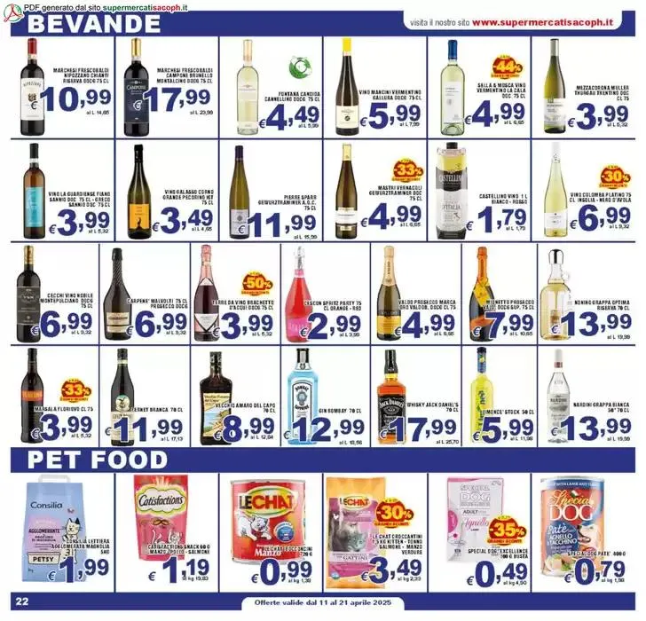Buona Pasqua da 11 aprile a 21 aprile di 2025 - Pagina del volantino 22
