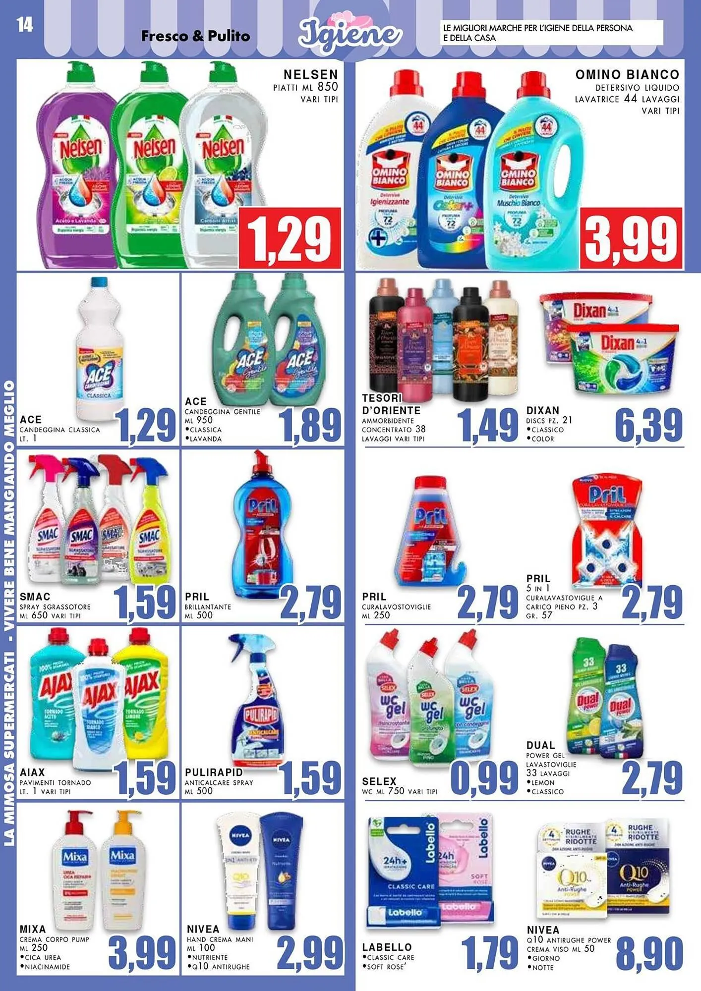 Volantino La Mimosa Supermercati da 20 ottobre a 2 novembre di 2025 - Pagina del volantino 14