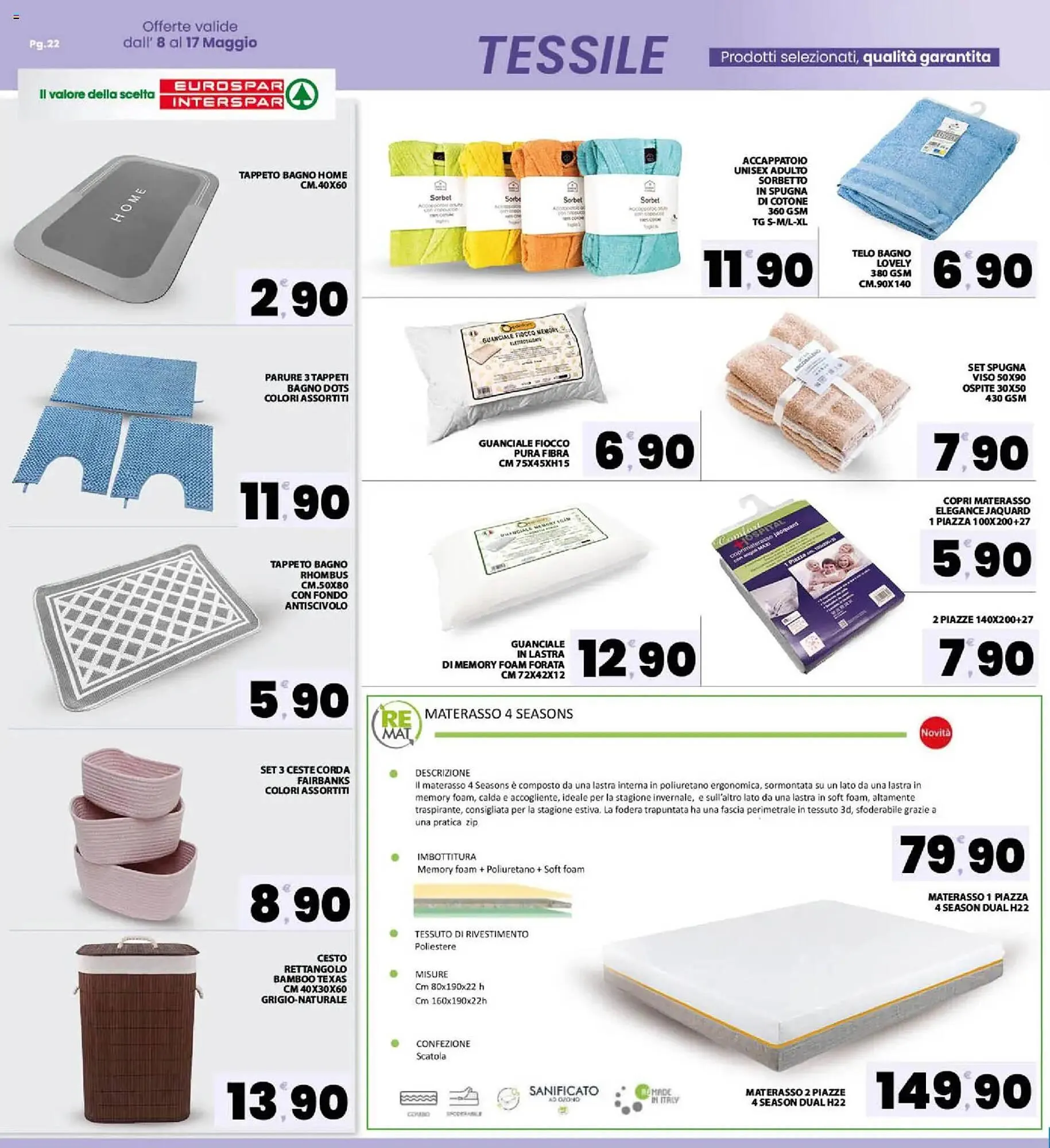 Volantino Interspar da 8 maggio a 17 maggio di 2026 - Pagina del volantino 22
