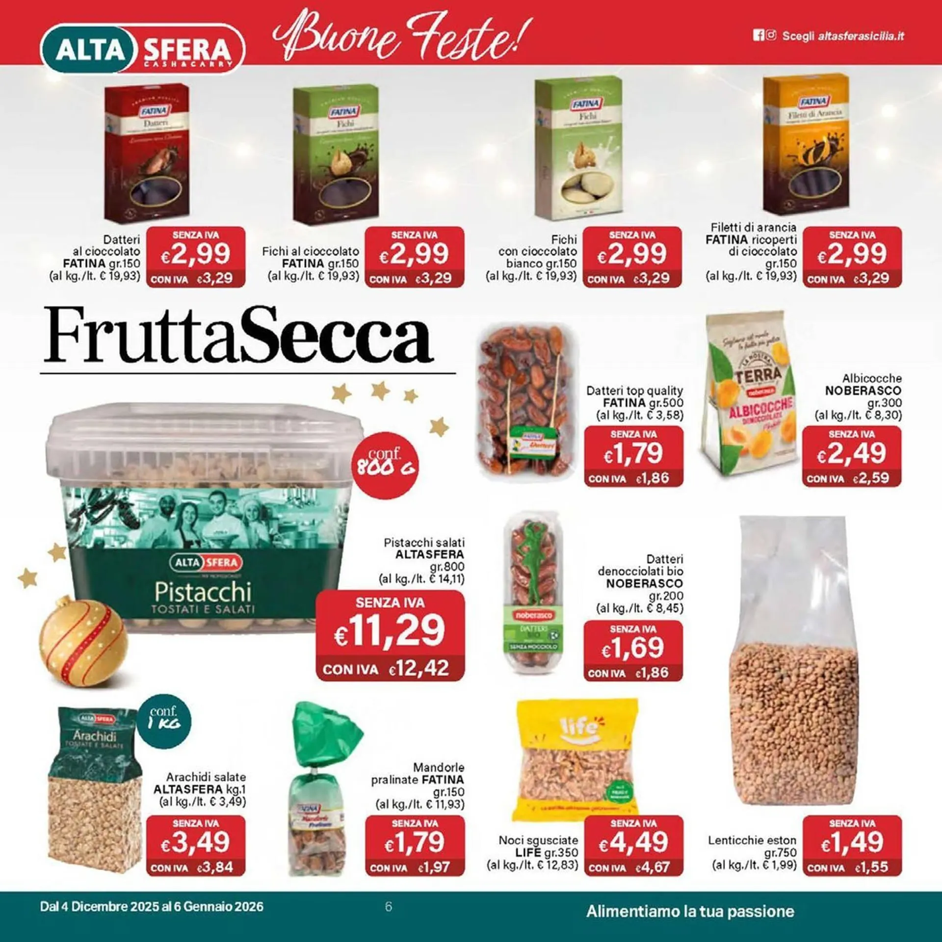 Volantino Altasfera da 4 dicembre a 6 gennaio di 2026 - Pagina del volantino 6