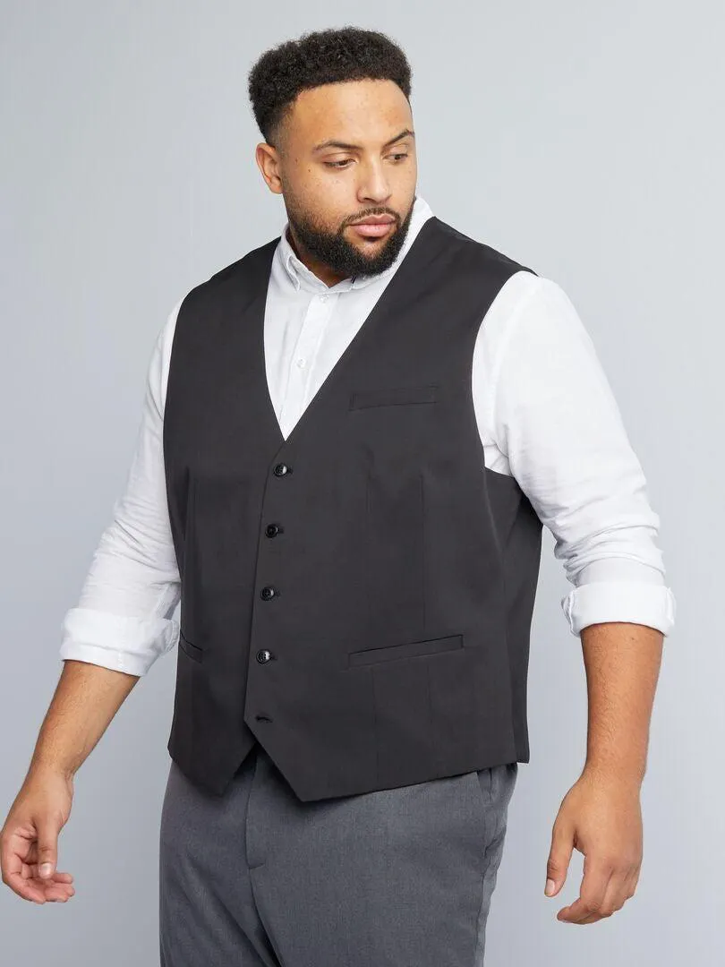 Gilet da completo slim - nero