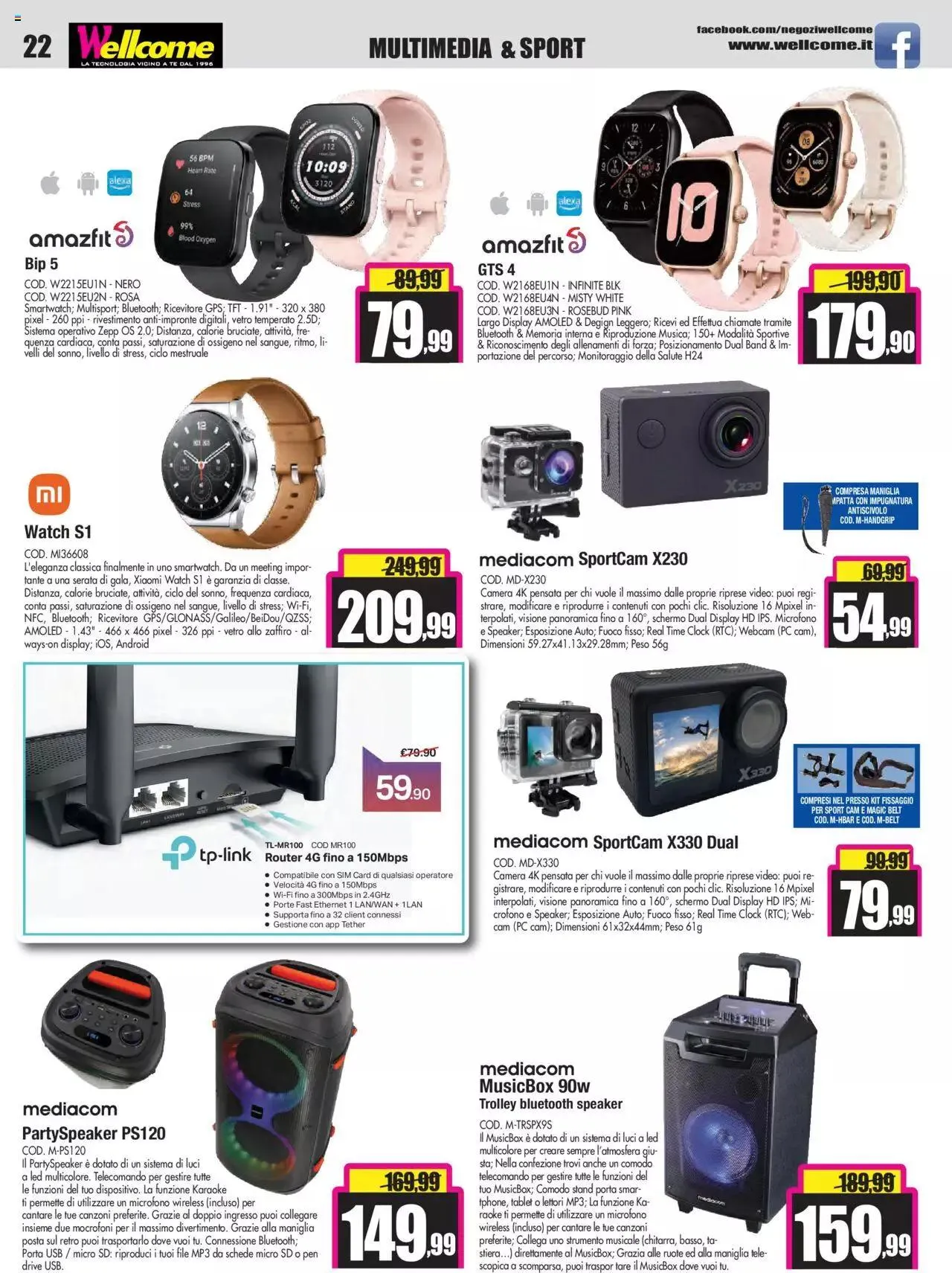 Volantino Wellcome da 19 gennaio a 19 febbraio di 2024 - Pagina del volantino 22