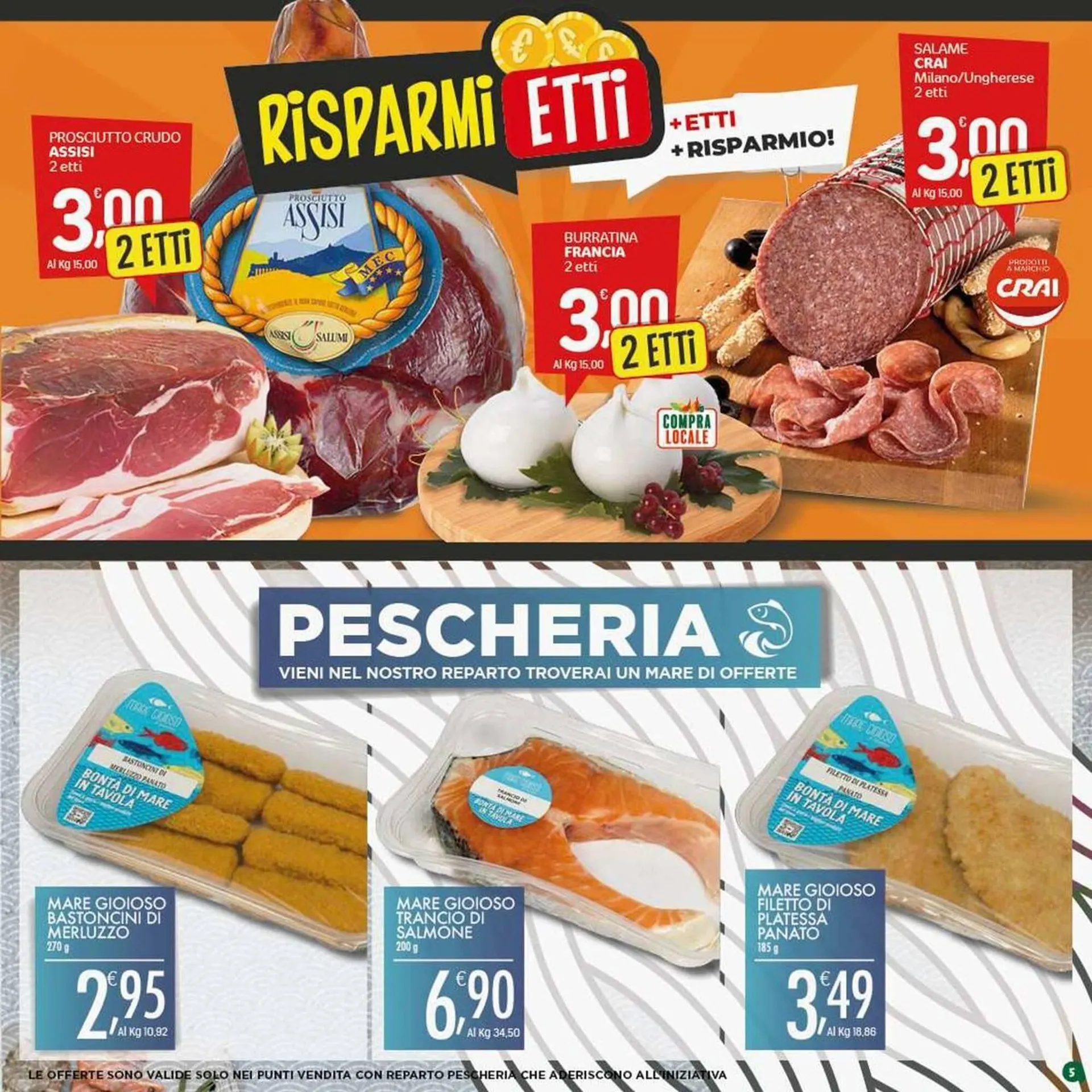 Volantino Crai da 7 agosto a 20 agosto di 2025 - Pagina del volantino 5