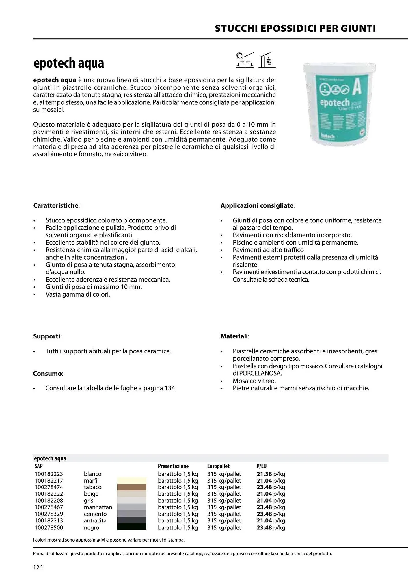 Volantino Porcelanosa da 9 aprile a 28 dicembre di 2024 - Pagina del volantino 126