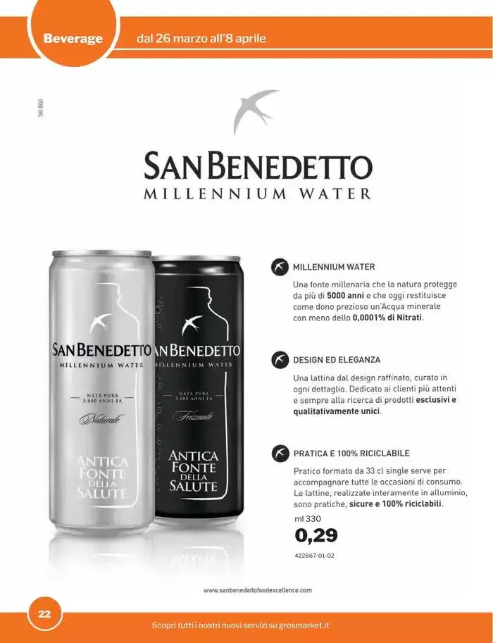 Food&Beverage da 26 marzo a 8 aprile di 2025 - Pagina del volantino 22