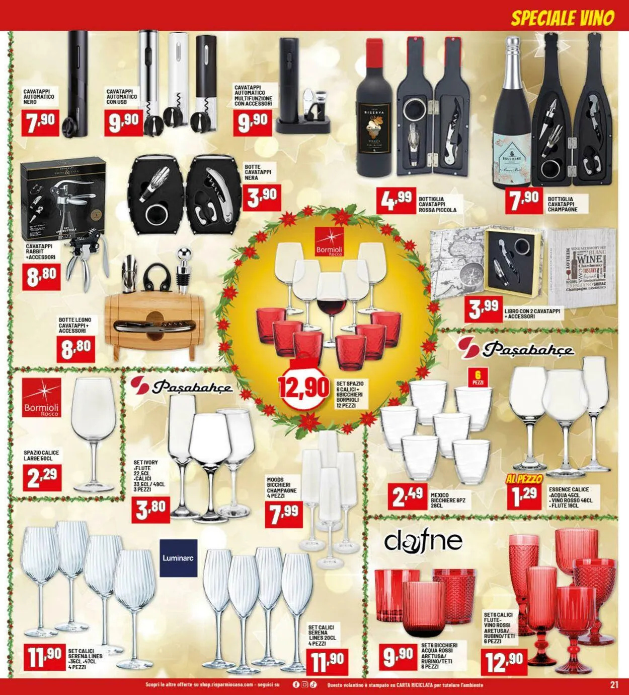 Risparmio Casa Volantino attuale da 24 novembre a 30 novembre di 2025 - Pagina del volantino 21