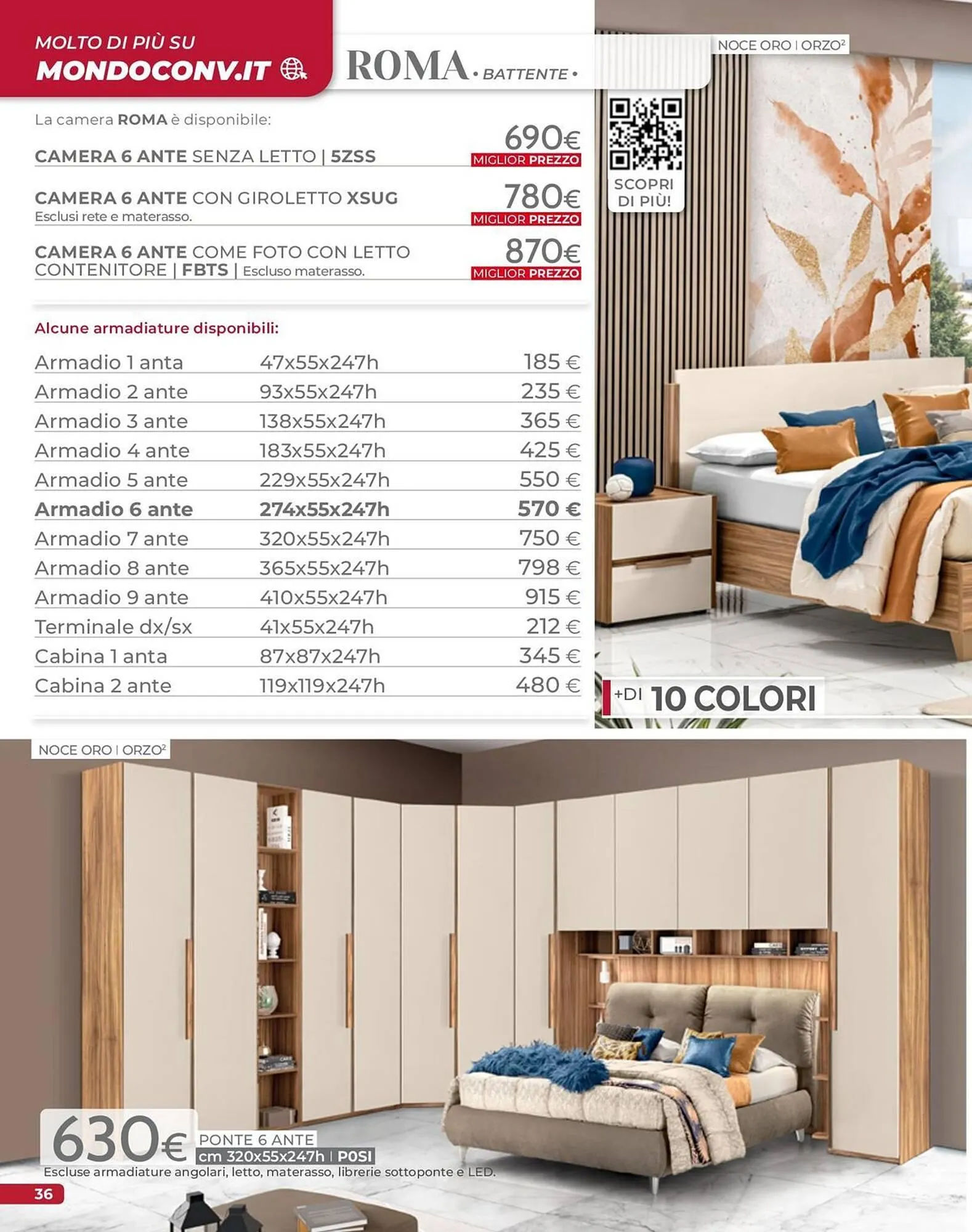 volantino Mondo Convenienza da 1 settembre a 31 dicembre di 2025 - Pagina del volantino 38