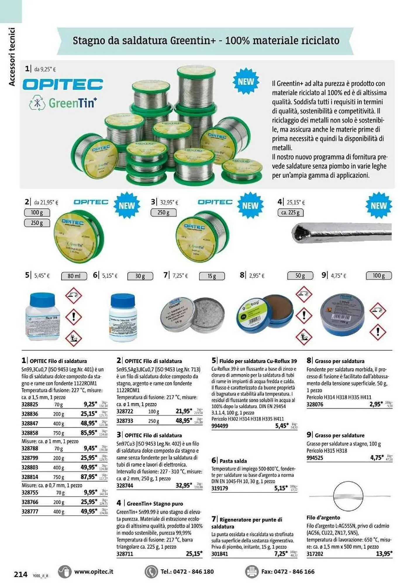 Volantino Opitec da 6 gennaio a 31 agosto di 2024 - Pagina del volantino 214