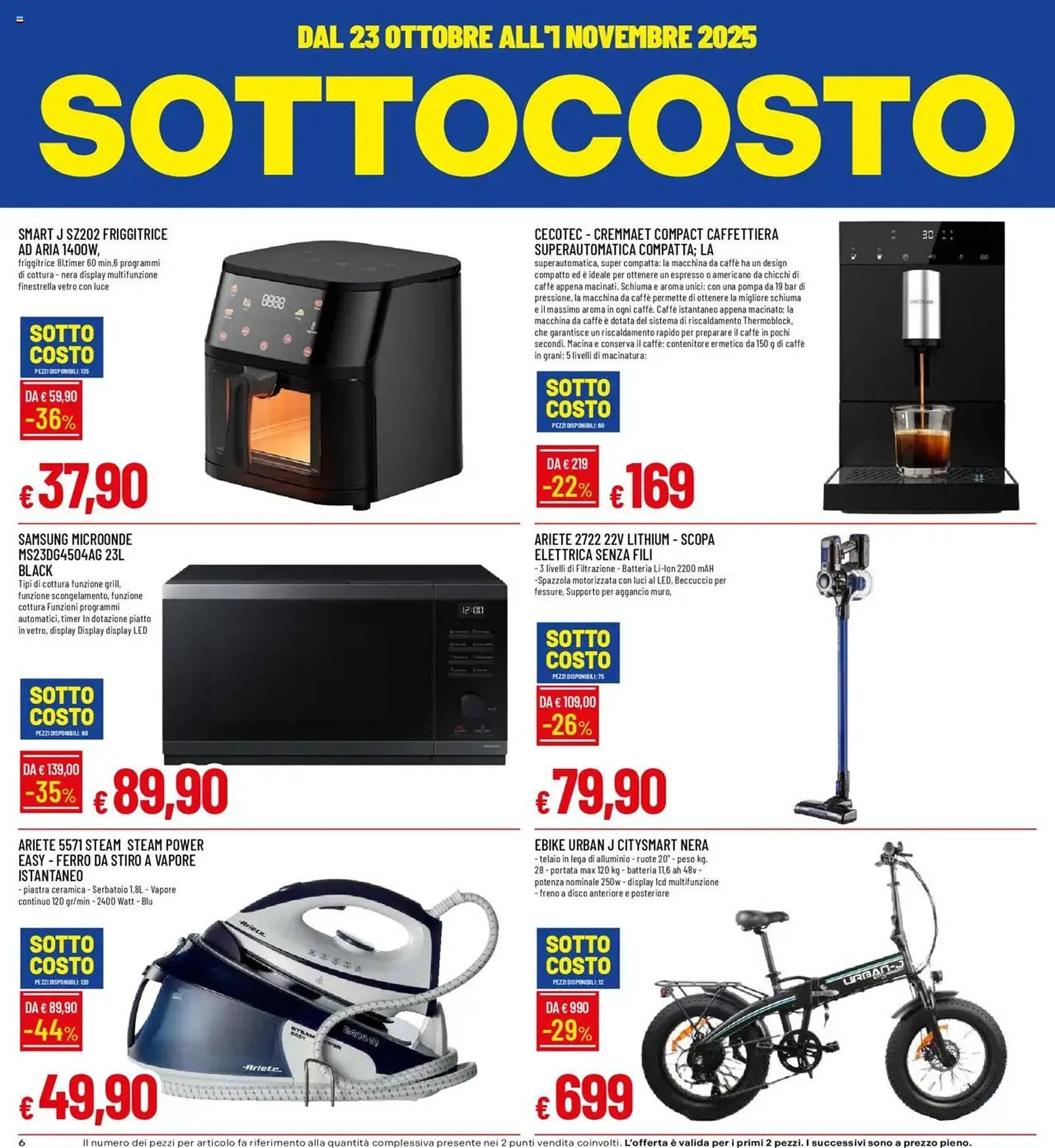 Volantino Galassia da 23 ottobre a 1 novembre di 2025 - Pagina del volantino 6