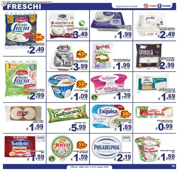 Buona Pasqua da 11 aprile a 21 aprile di 2025 - Pagina del volantino 15