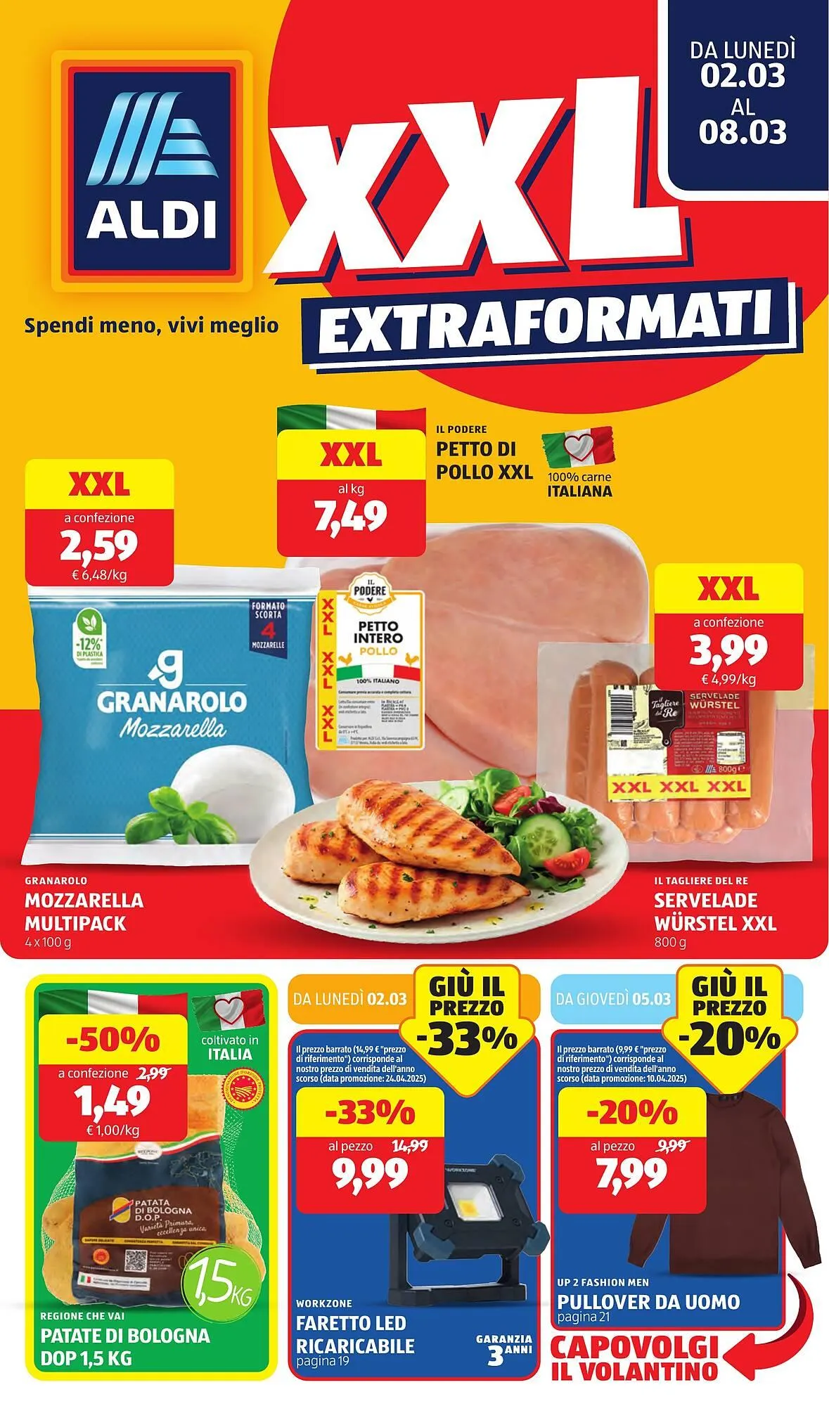 Volantino ALDI da 2 marzo a 8 marzo di 2026 - Pagina del volantino 1