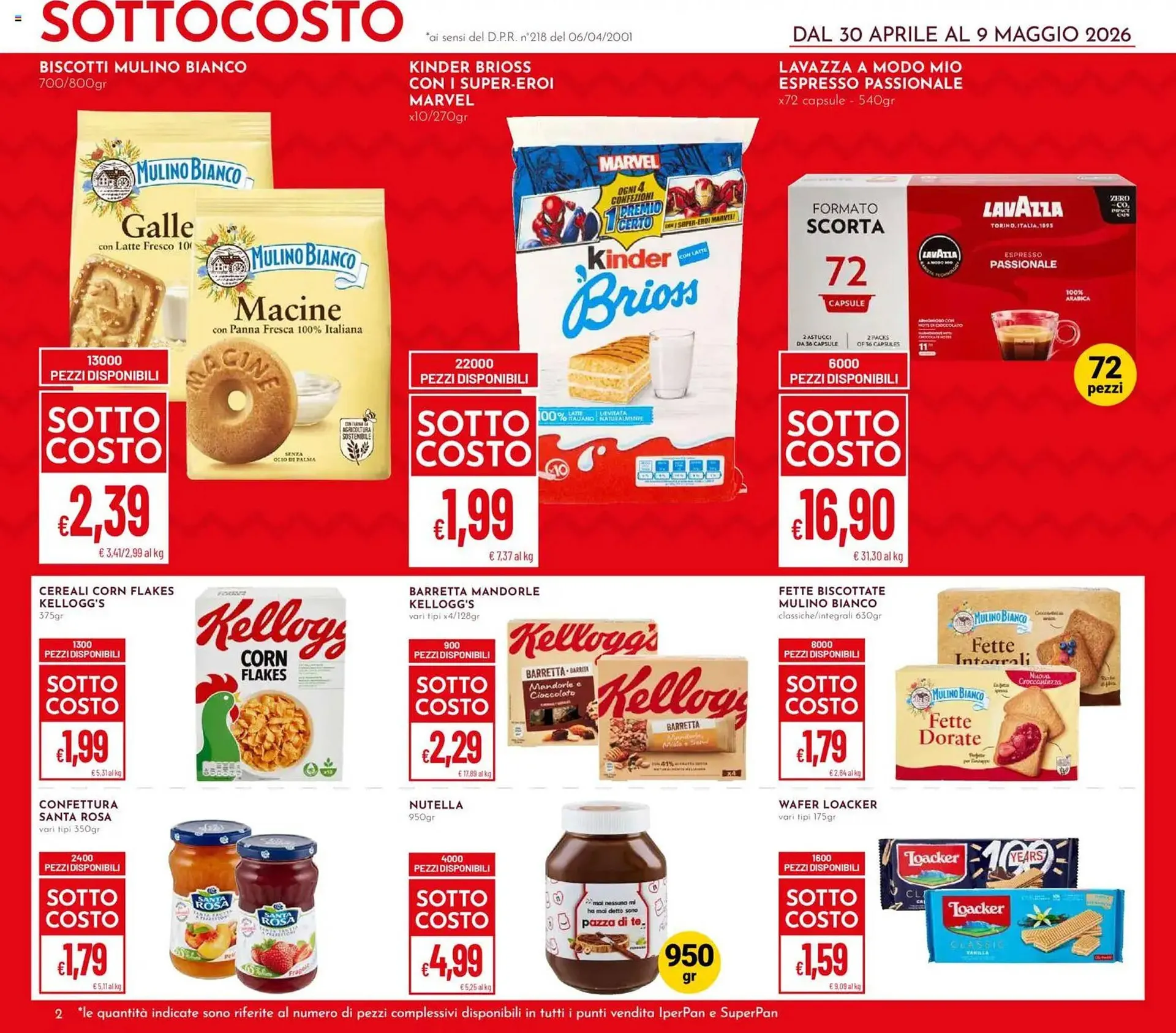 Volantino Pan da 30 aprile a 9 maggio di 2026 - Pagina del volantino 2