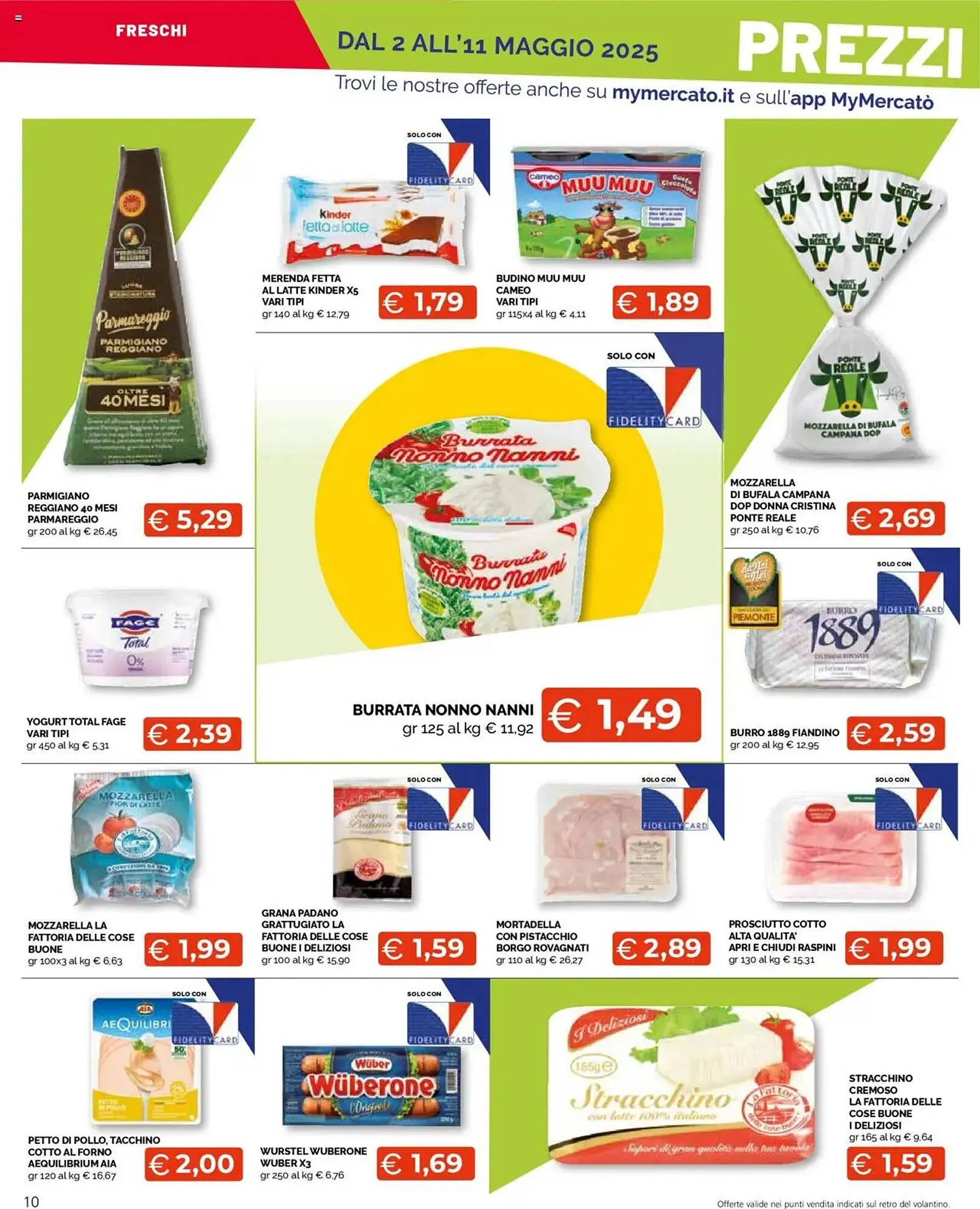 Volantino Mercatò Big da 2 maggio a 11 maggio di 2025 - Pagina del volantino 10