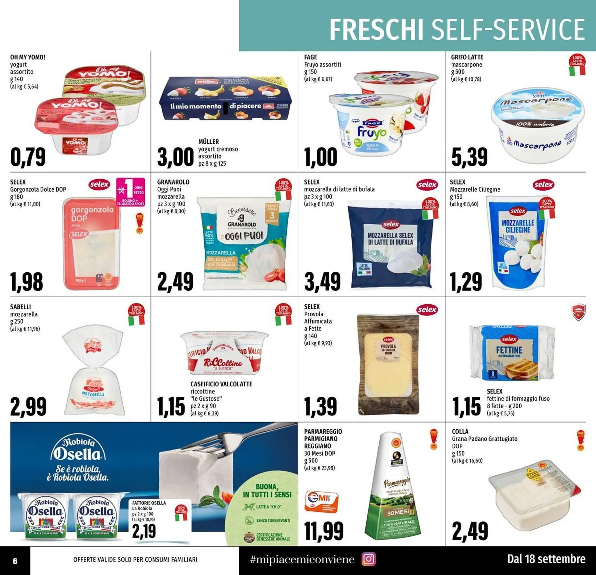 Volantino Emi Supermercati da 18 settembre a 1 ottobre di 2025 - Pagina del volantino 6