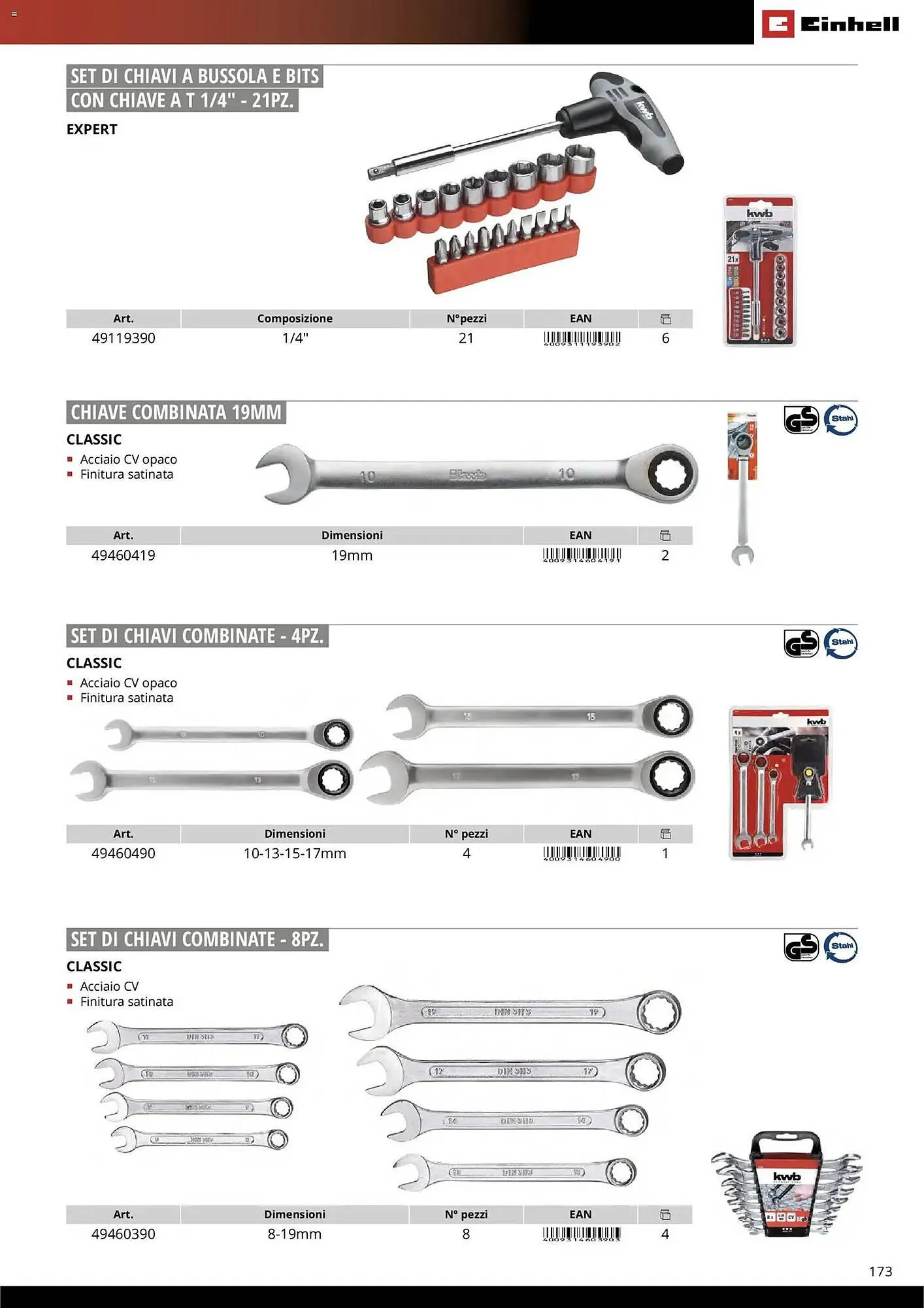 Volantino Einhell da 17 marzo a 31 dicembre di 2026 - Pagina del volantino 175