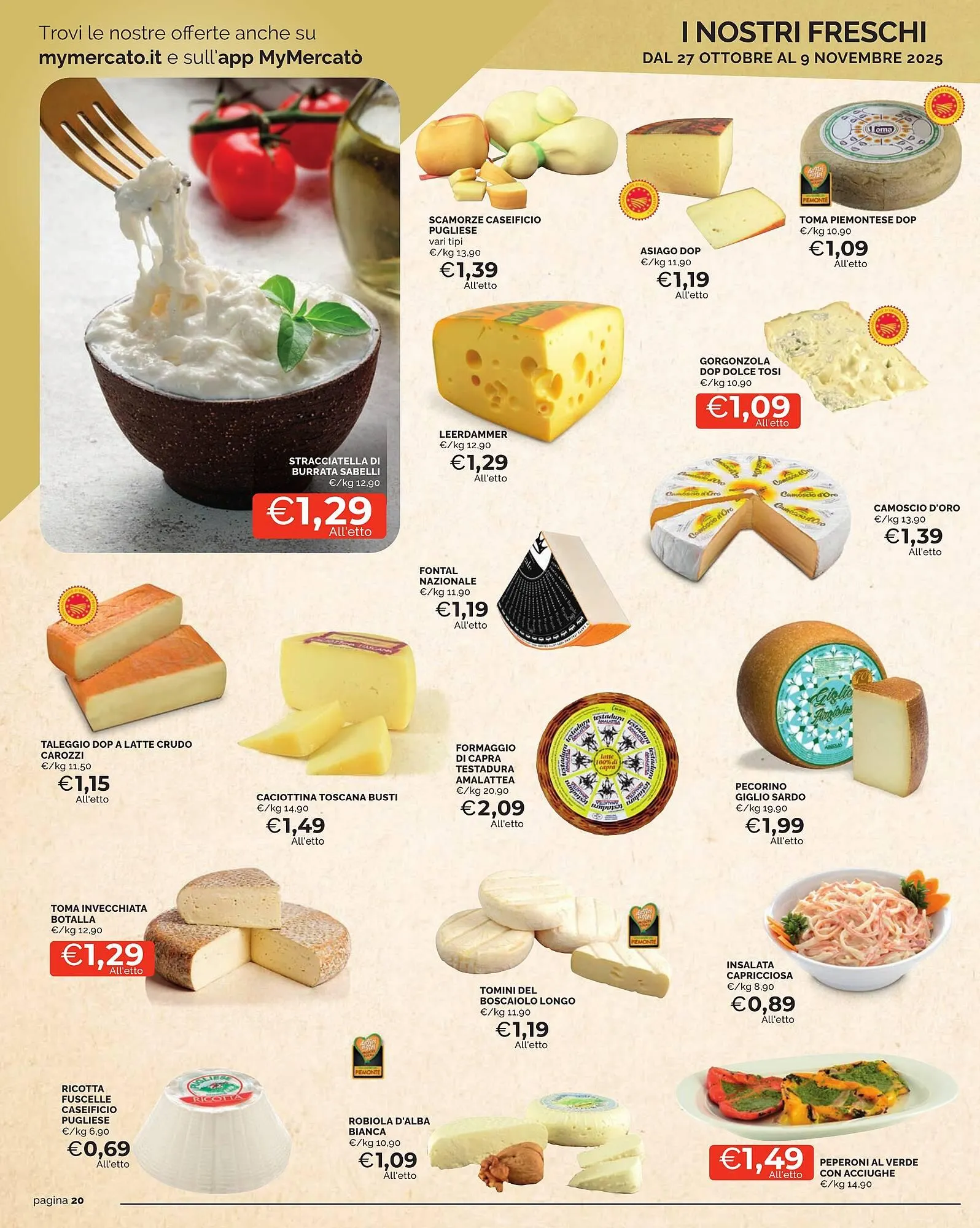 Volantino Mercatò Extra da 27 ottobre a 9 novembre di 2025 - Pagina del volantino 20