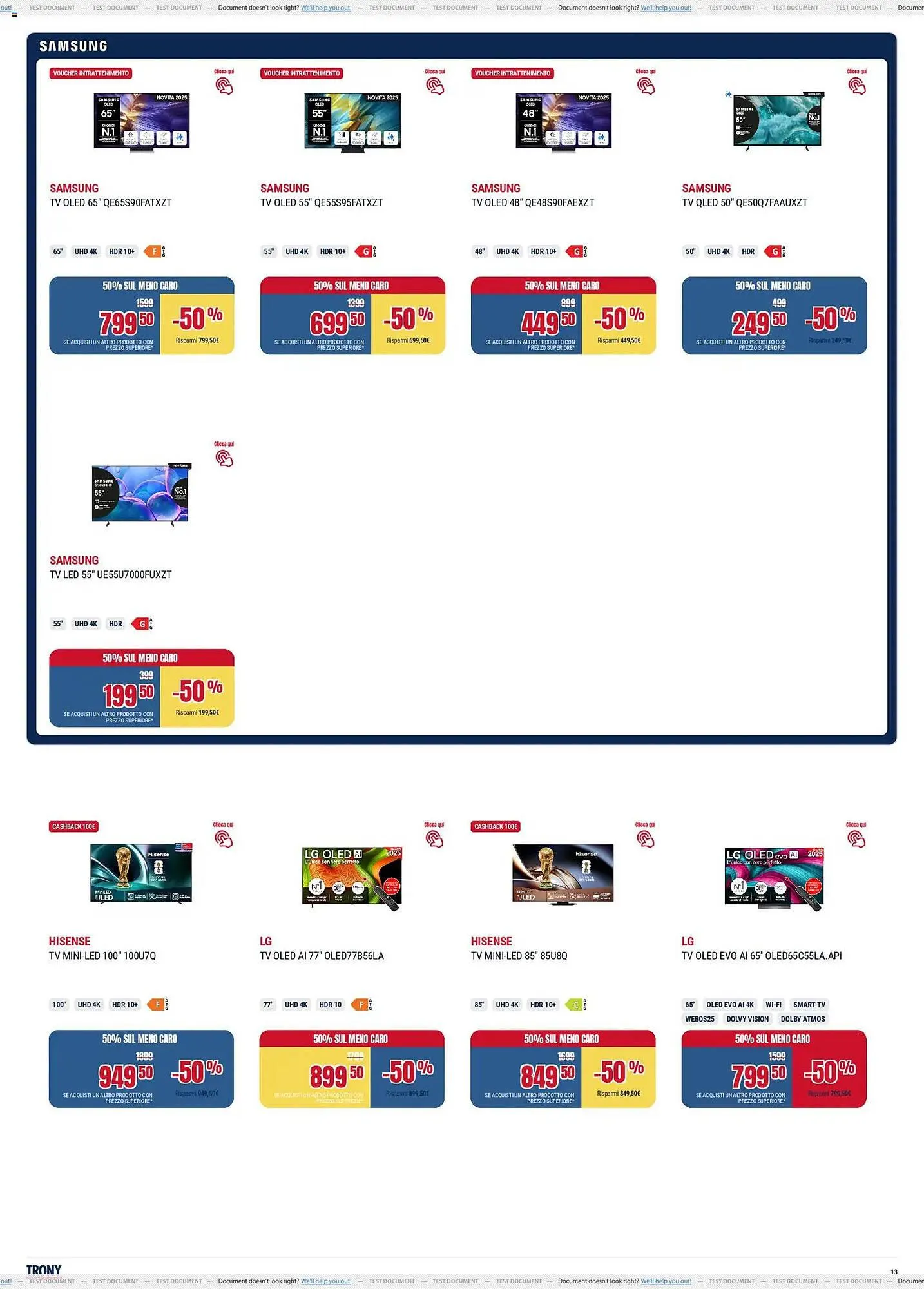 Volantino Trony da 4 dicembre a 24 dicembre di 2025 - Pagina del volantino 13