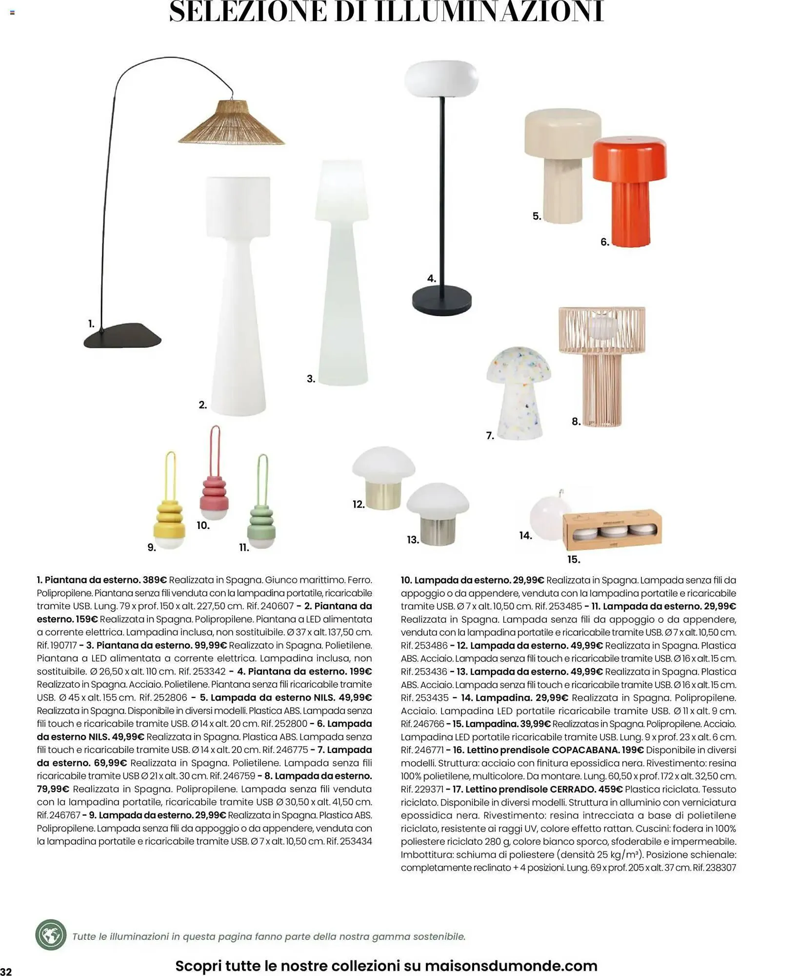 Volantino Maisons du Monde da 12 marzo a 30 settembre di 2026 - Pagina del volantino 32